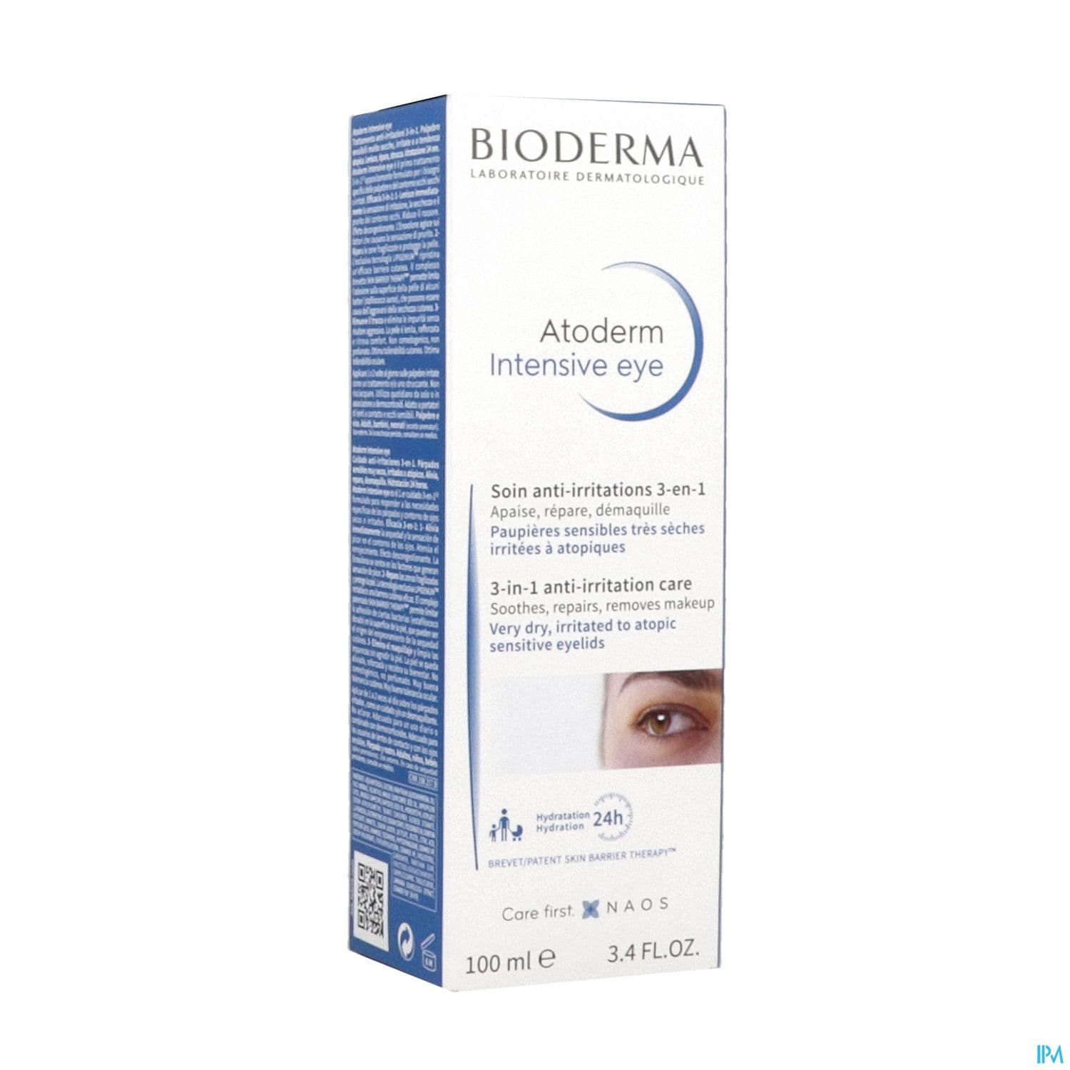 ATODERM BAUME INTENSIVE EYE 100ML — Pharmacie Lafayette Bordeaux