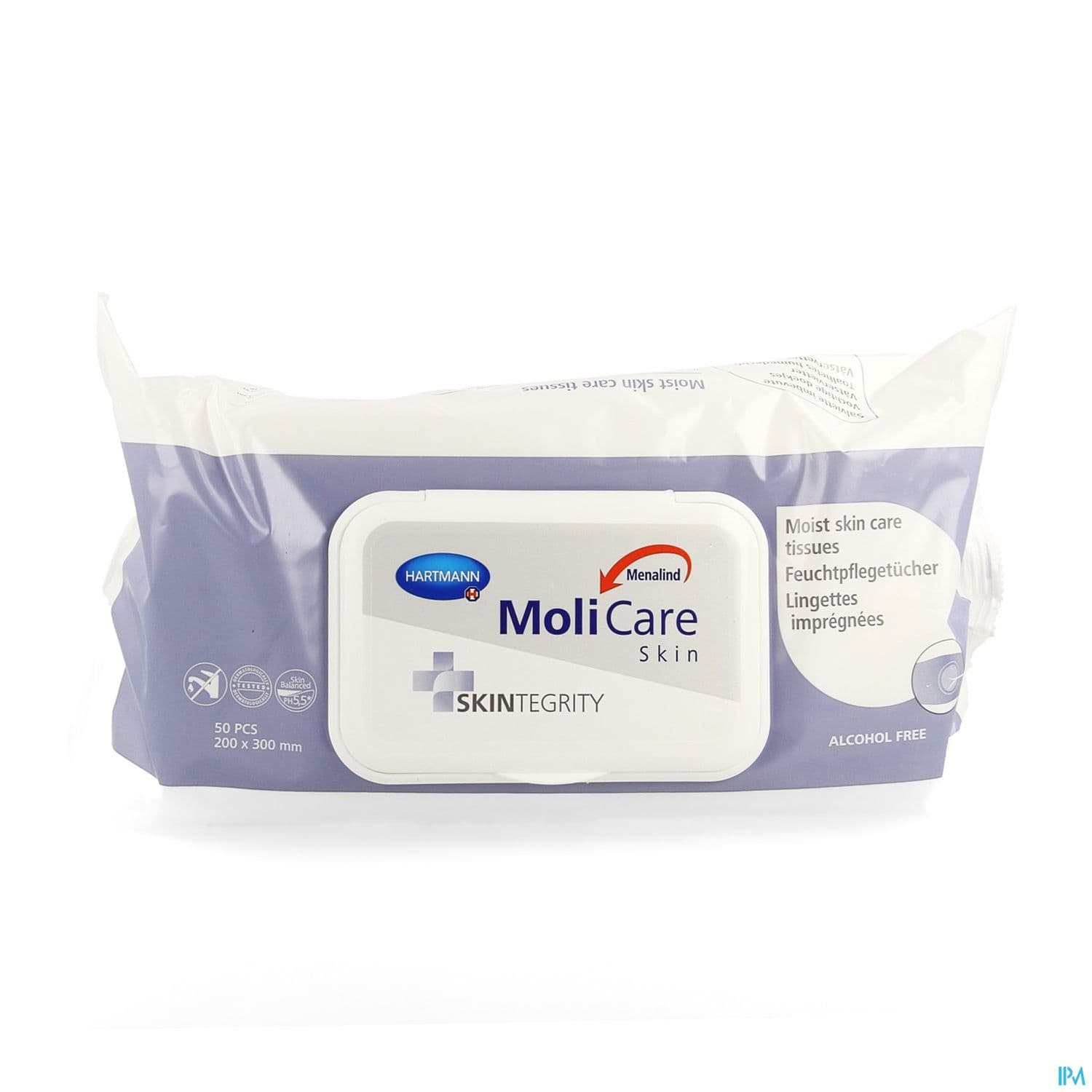 MOLICARE SKIN LINGETTE IMPREGNE 50 — Pharmacie Lafayette de Roubaix