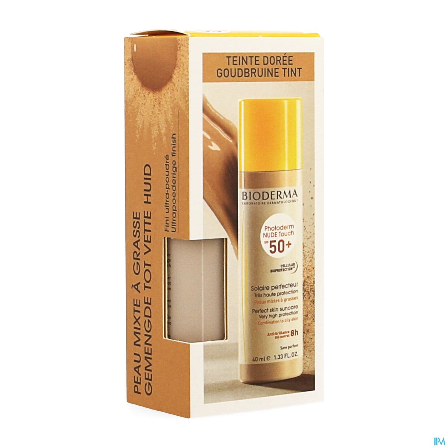 Bioderma Photoderm Nude Touch Spf50+ Dore 40ml — Pharmacie Pharmavance Puteaux