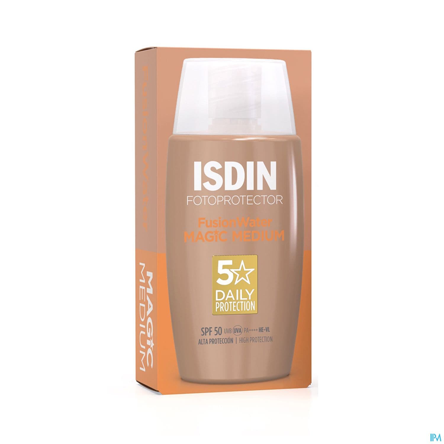 ISDIN FUSION WATER COL SPF50 50ML — Pharmacie saint-Gilles Paris
