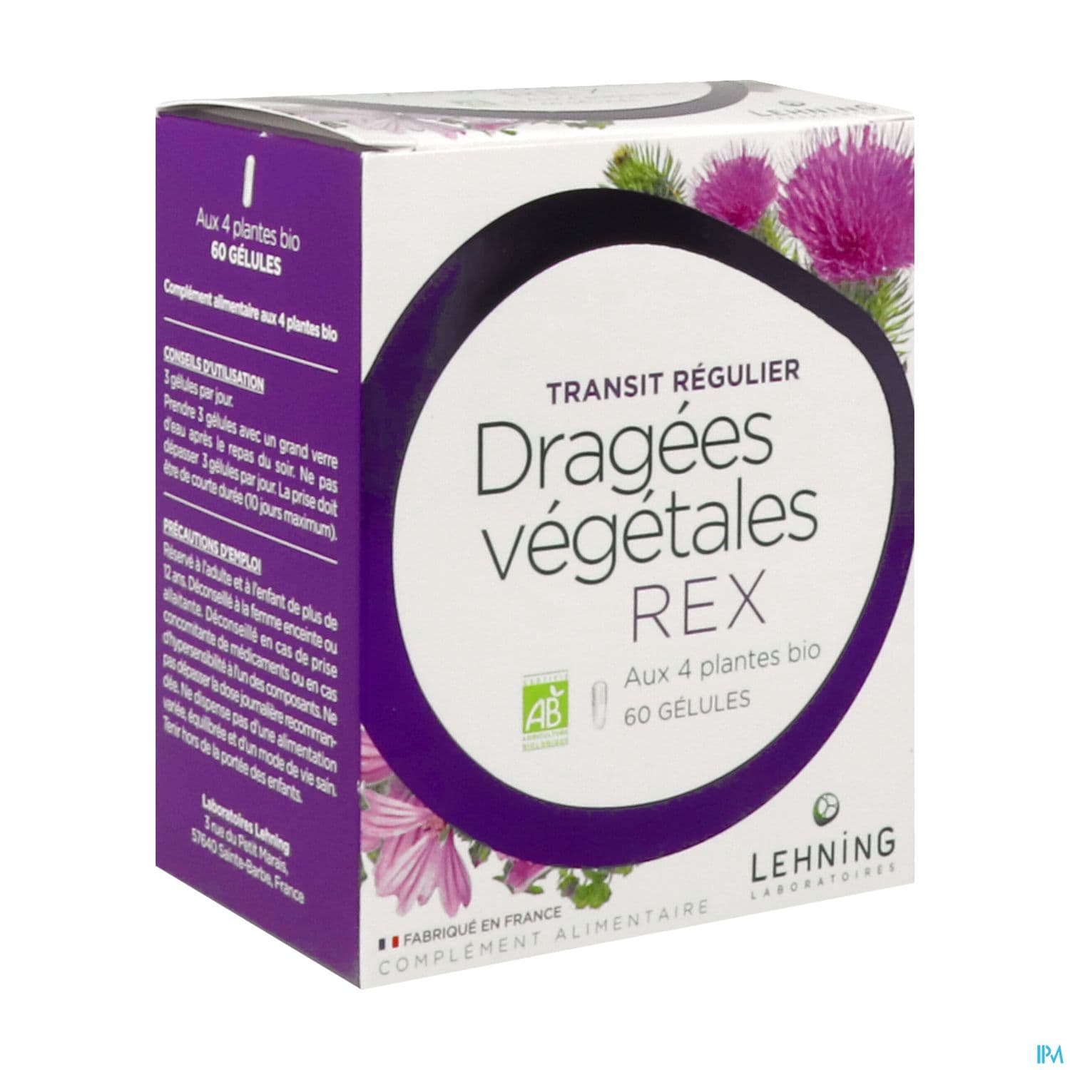 Dragees Vegetale Rex Gelule 60 — Pharmacie Marie Stuart
