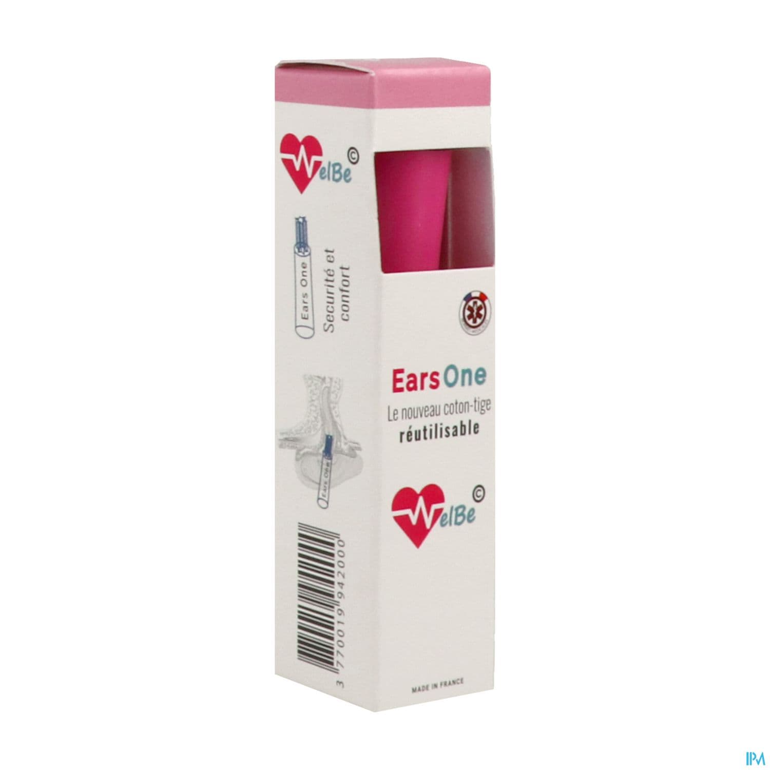 EARS COTON TIGE REUTIL ADULTE ROSE — Pharmacie Jeanne