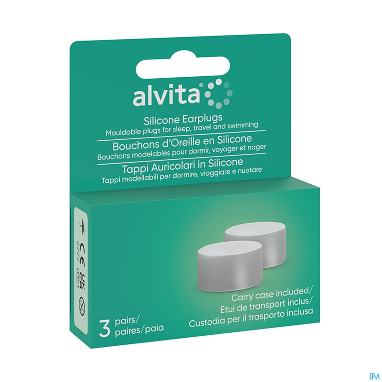 ALVITA BOUCHON OREILLE SILICONE 3P — Pharmacie Pharmavance Sacre Coeur