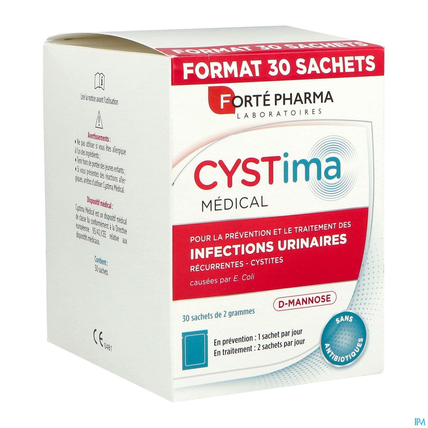 CYSTIMA MEDICAL SACH 30 — Pharmacie Capucins  Pharma