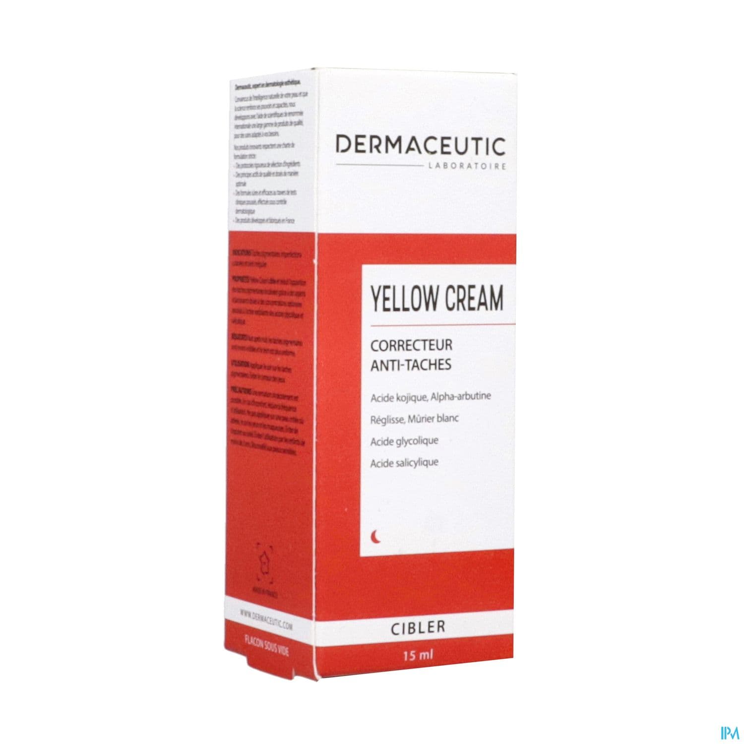 DERMACEUTIC YELLOW CREAM 15ML — Pharmacie Villenave Rocade