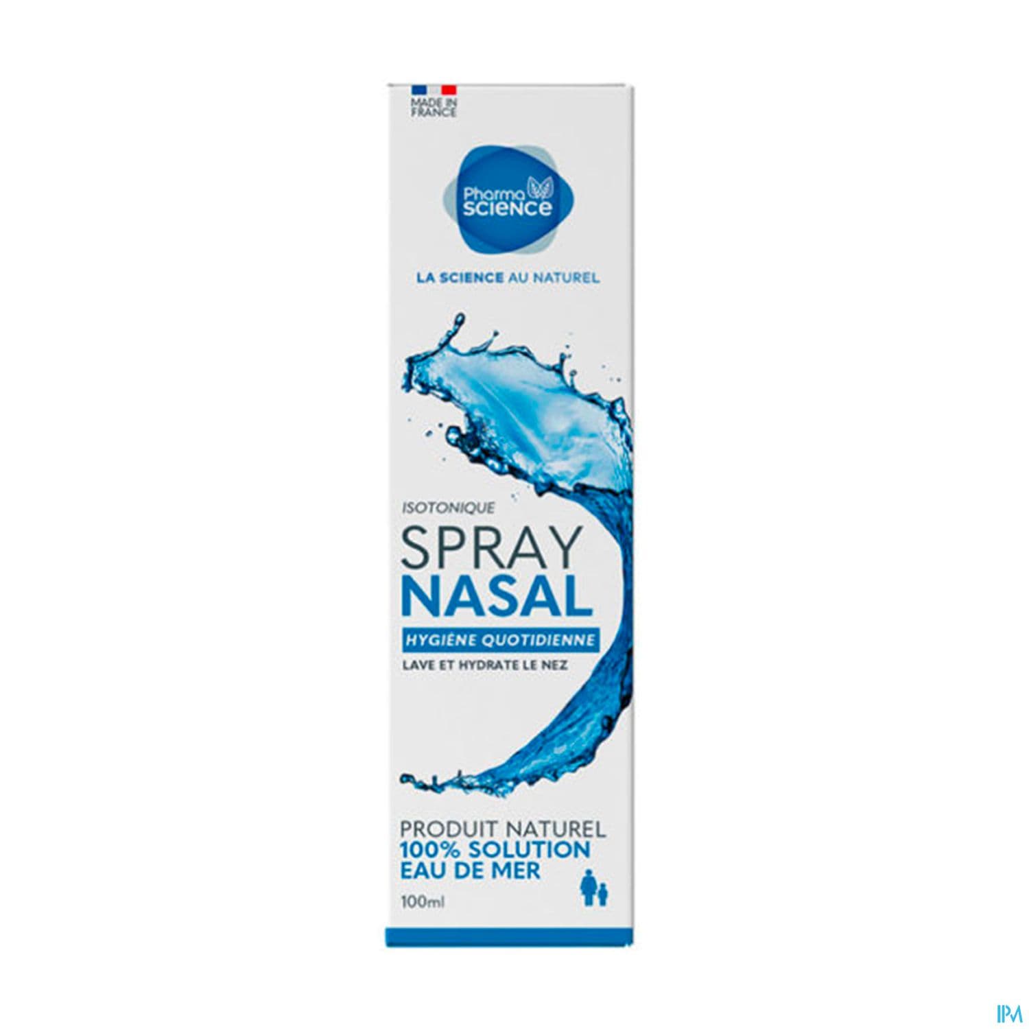 Pharmascience Spray Nasal Isotonique Hygiene Quotidienne 100ml — Pharmacie Cannes Riviera
