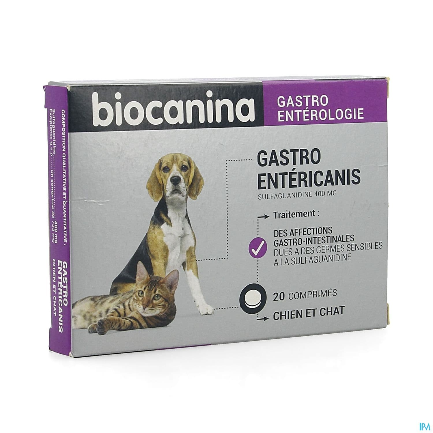 BIOCANINA GASTROENTERICAN CPR20 — Pharmacie plaisance
