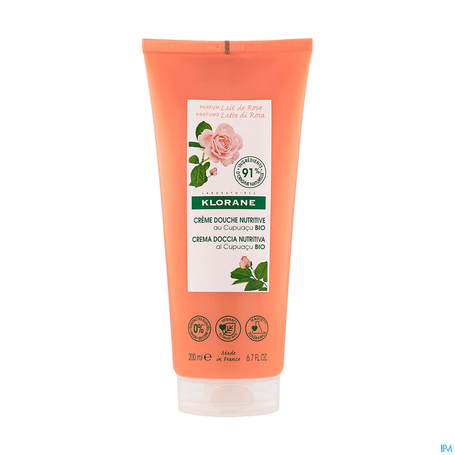 KLORANE CR DCH LAIT ROSE 200ML — Pharmacie Boetie