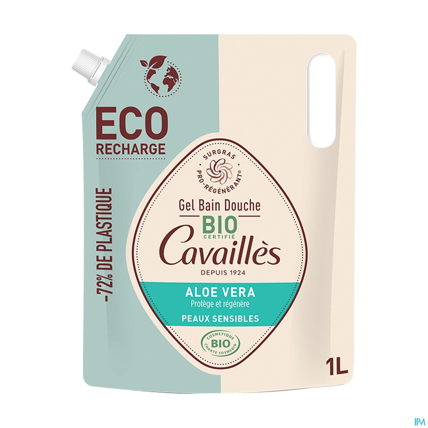 CAVAILLES GEL B/DCH ALOE ECO R 1L — Pharmacie du stade