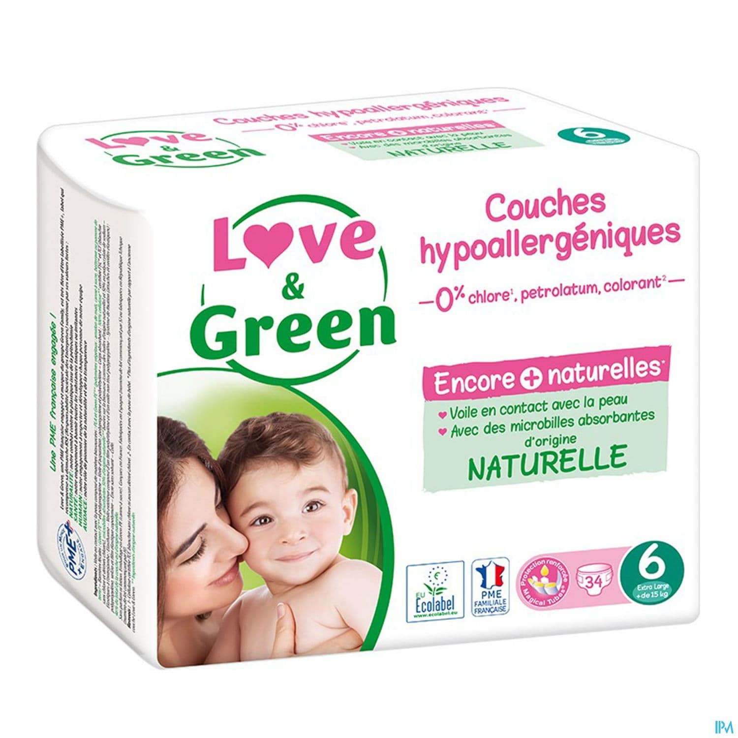 LOVE&GREEN COUCH ECO T6 +15KG 34 — Pharmacie porte de la villette