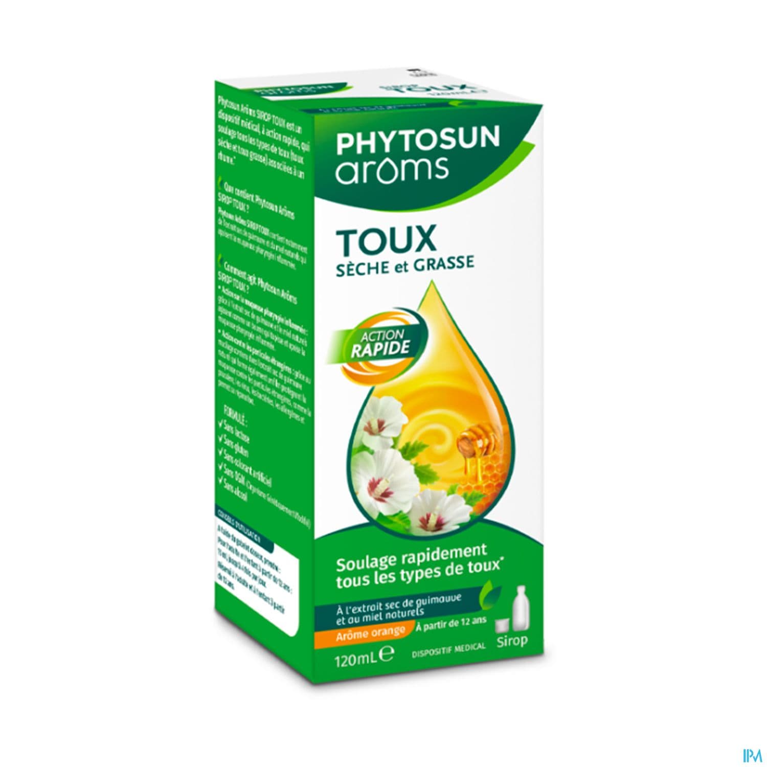 Phytosun Aroms Sirop Toux Mixte Adulte 120ml — Pharmacie Maarek
