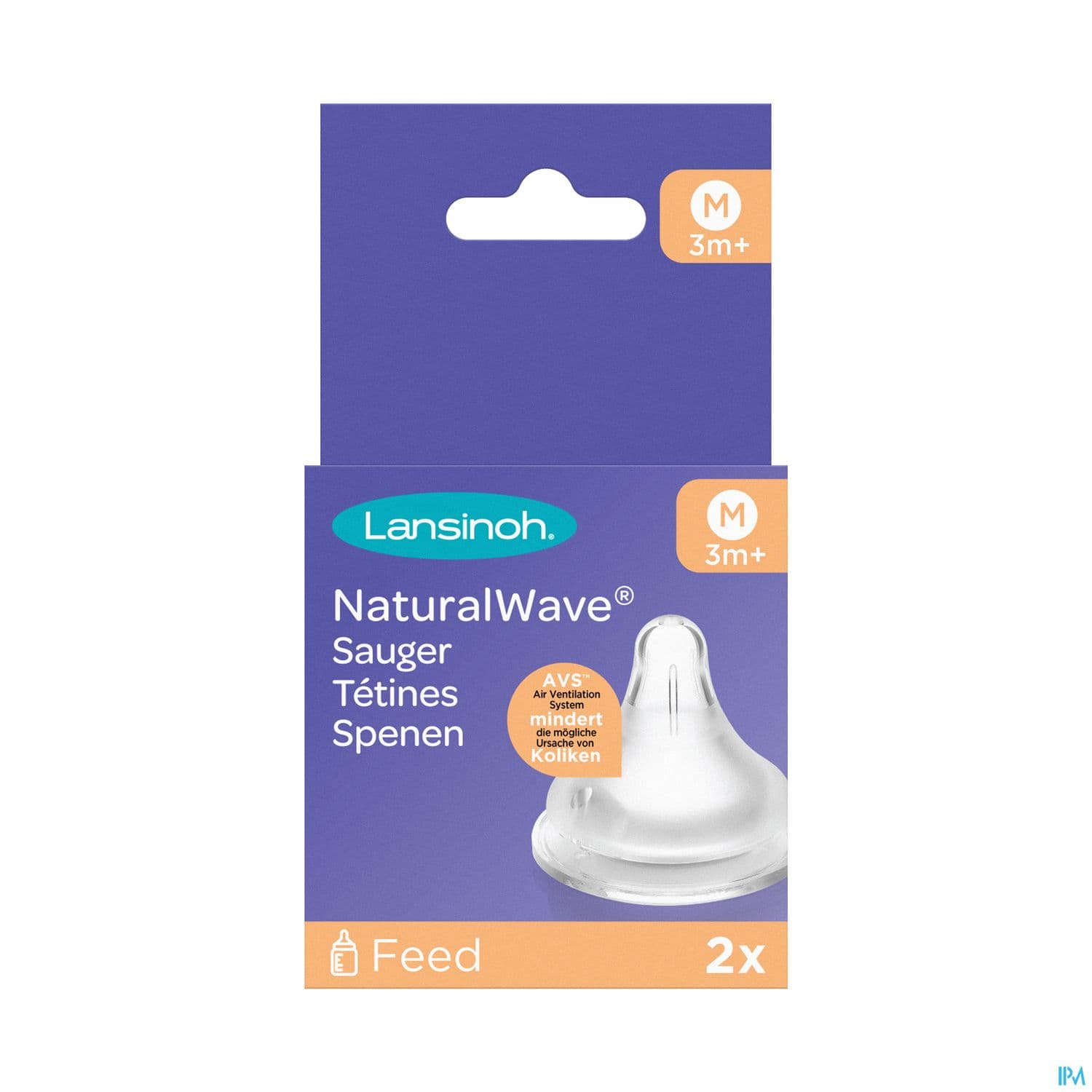 LANSINOH TETINE NATUREL WAVE MOY 2 — Pharmacie Marie Stuart