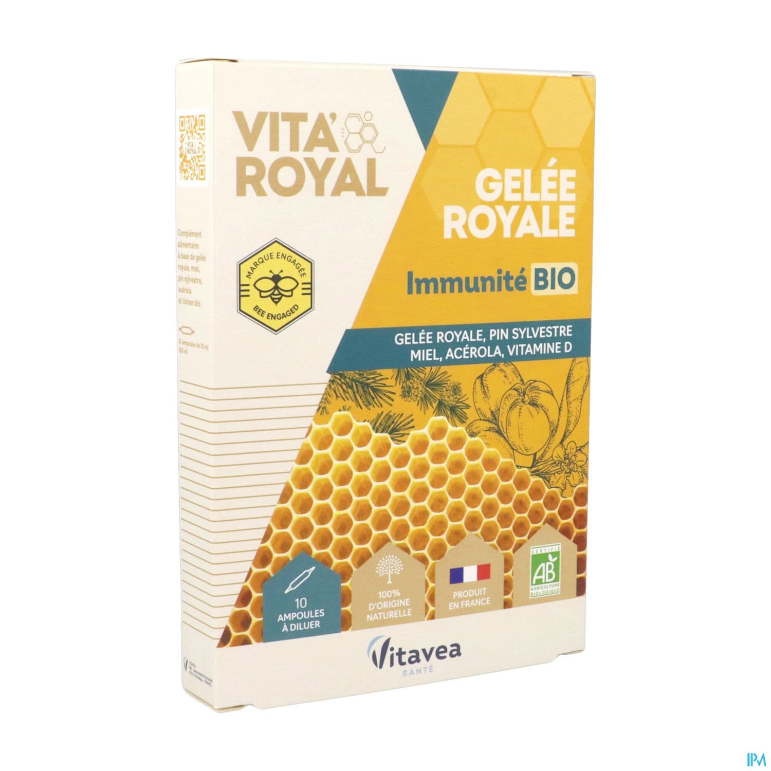 Vitavea Vita Royal Immunite Bio Ampoule 10 — Pharmacie Marie Stuart