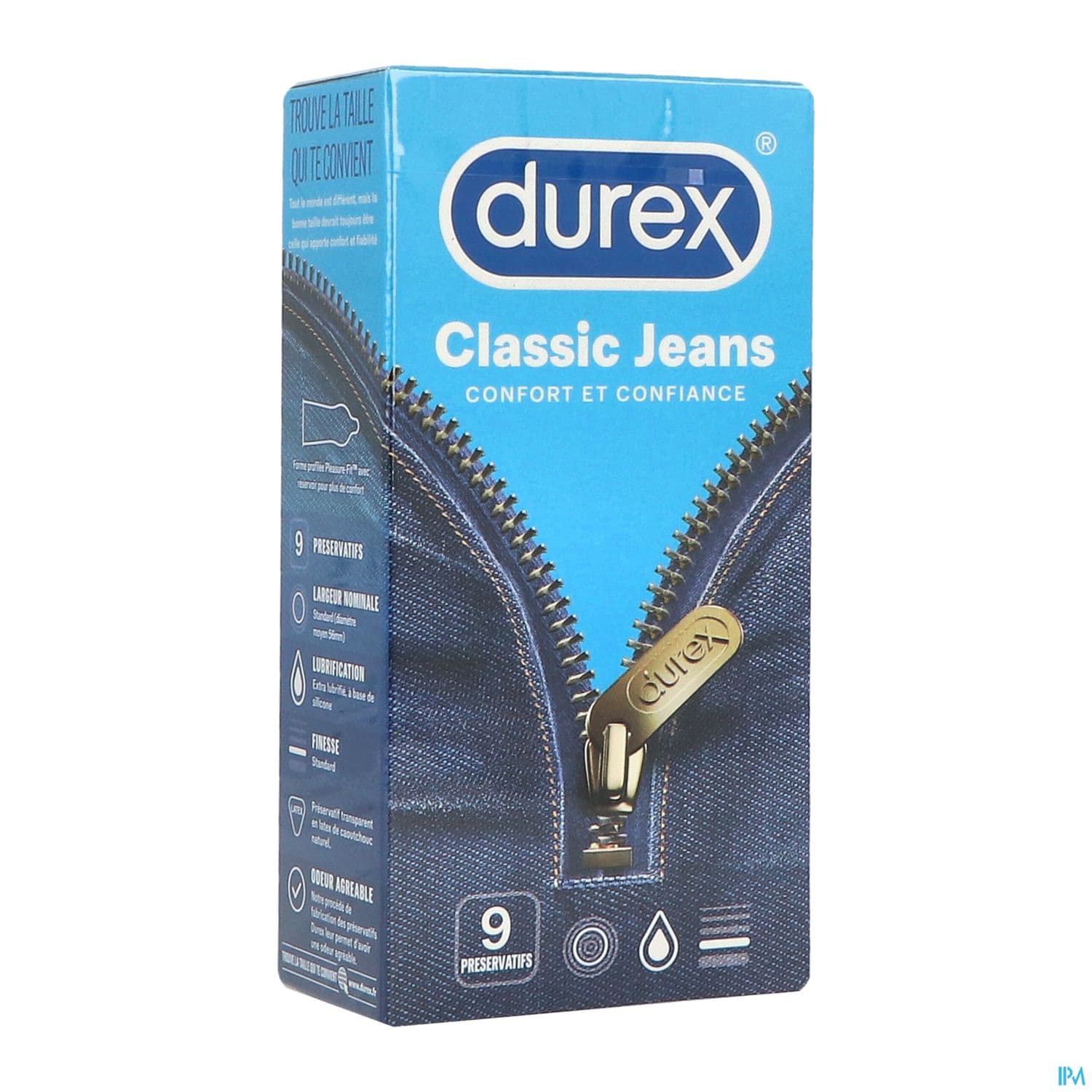 Durex Classic Jeans Preservatif 9 — Pharmacie Pharmavance Richard Lenoir