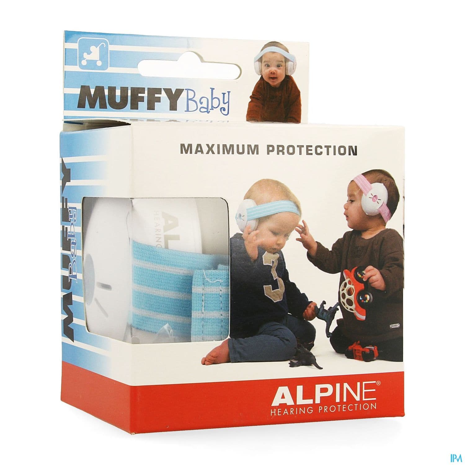 ALPINE CASQ AUDITIF MUFFY BB BLEU — Pharmacie Parc Lann