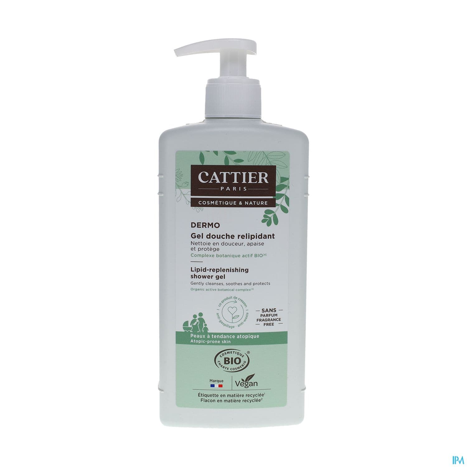 CATTIER DERMO GEL DCH RELIP 500ML — Pharmacie Marie Stuart