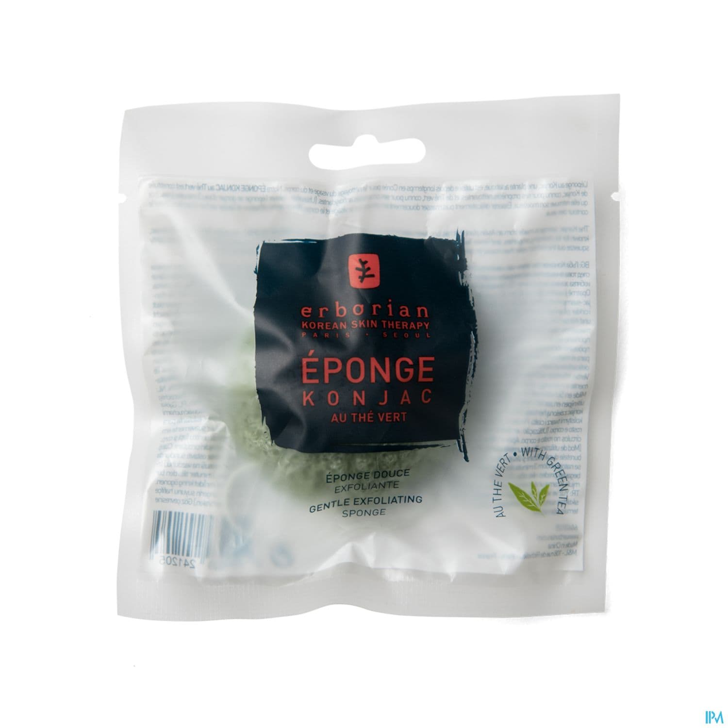 ERBORIAN EPONGE KONJAC THE VERT — Pharmacie Fellous