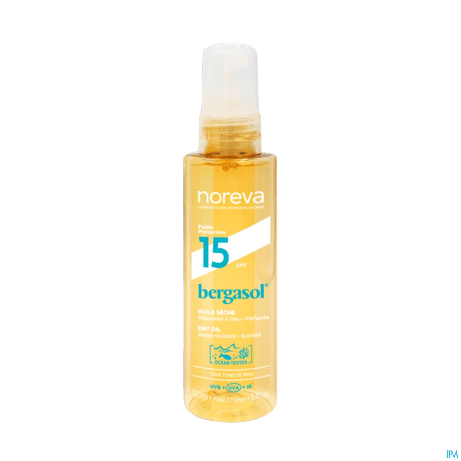 Noreva Bergasol Expert Huile Seche Spf15 150ml — Pharmacie Lafayette des Clairions
