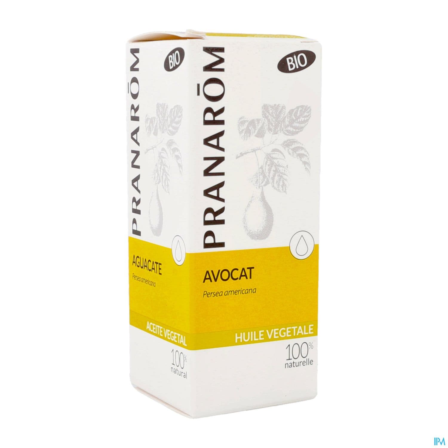 Pranarom Huile Vegetale Bio Avocat 50ml — Pharmacie Saint-Ferdinand