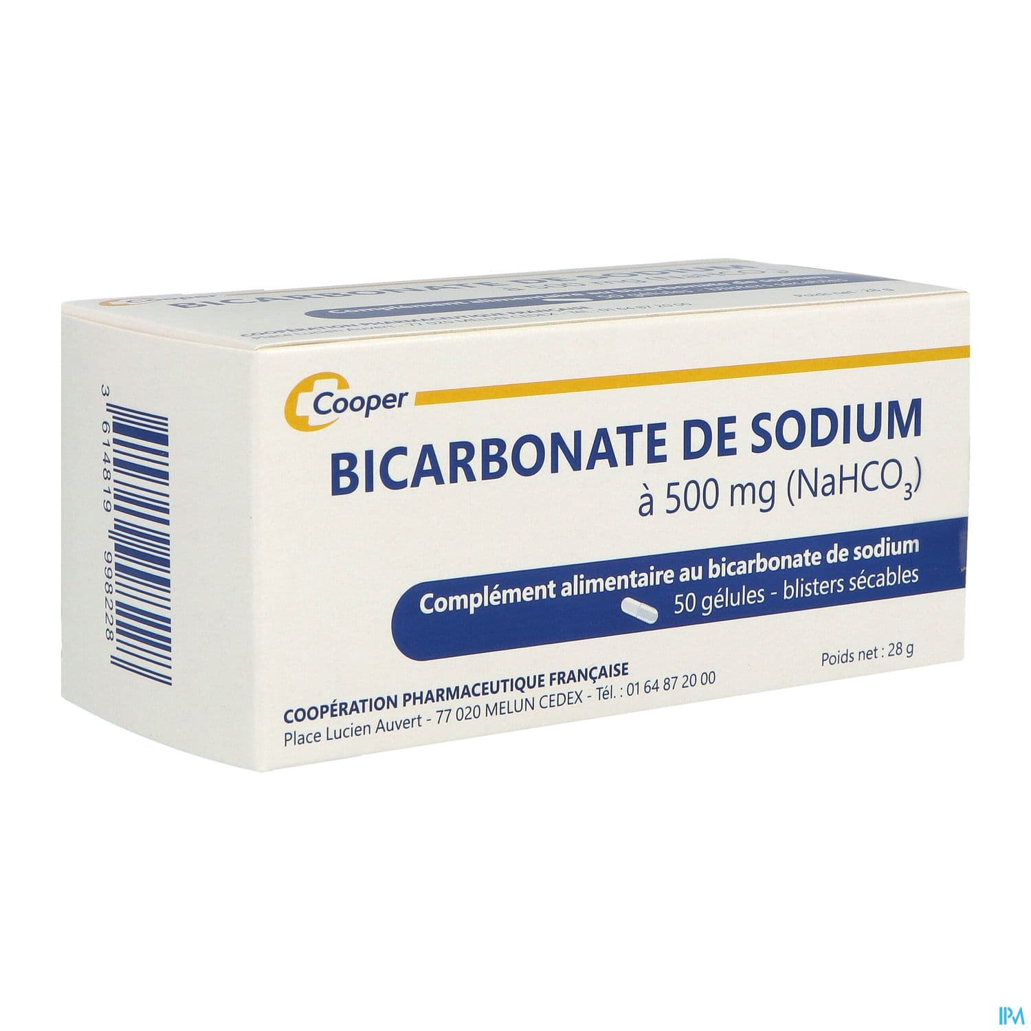 BICARBONATE SOD500MG COOPER GELU50