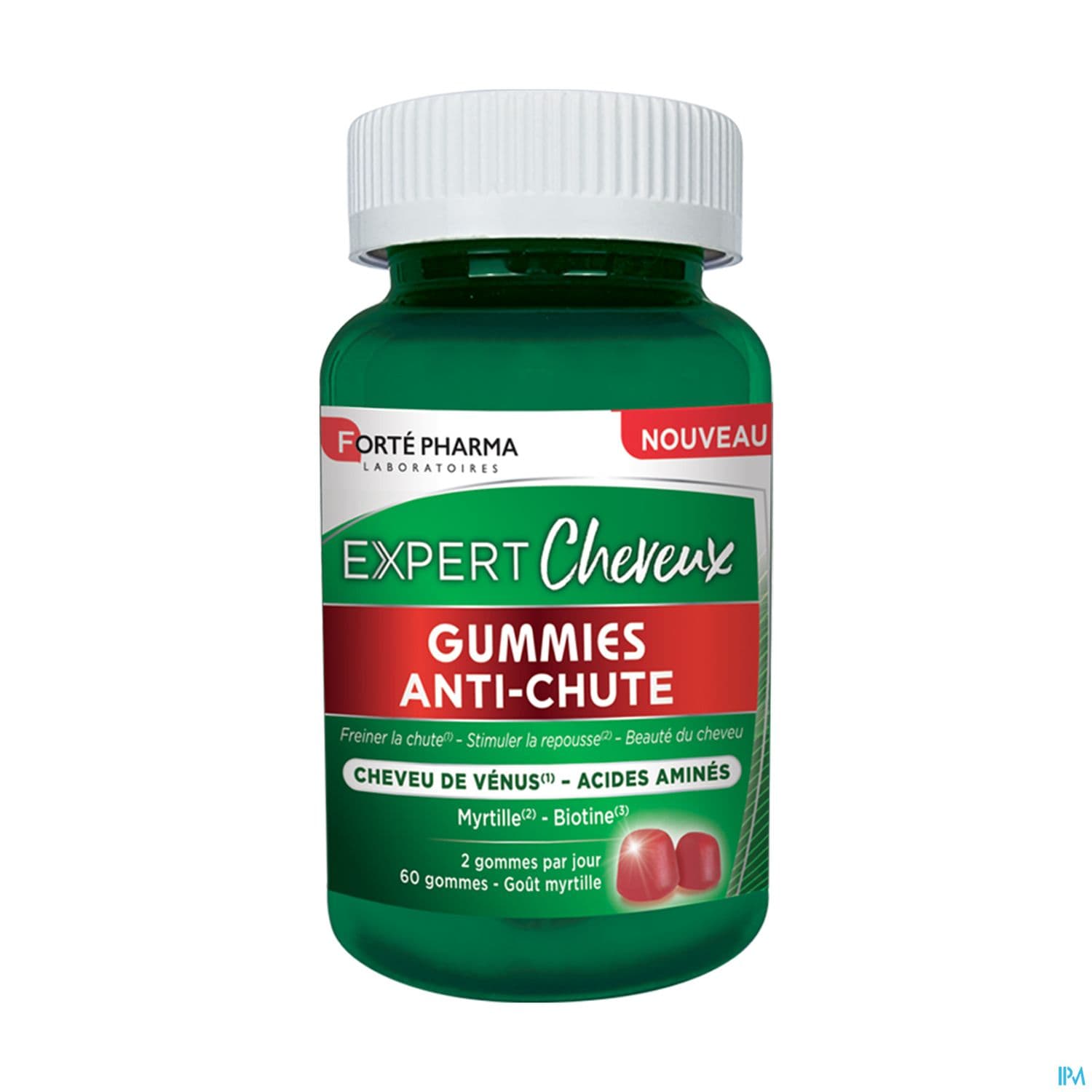 Forte Pharma Expert Cheveux Antichute Gummies 60 — Pharmacie Villenave Rocade