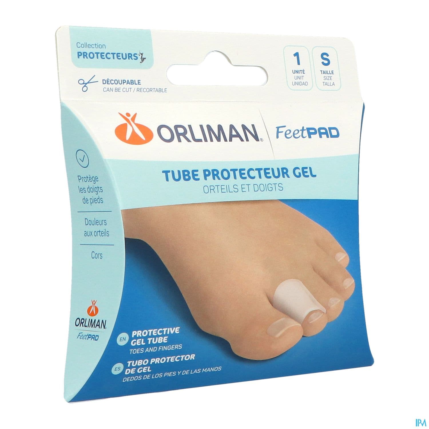 Orliman Feetpad Tube Protecteur Gel Ts X1 — Pharmacie des Mèches
