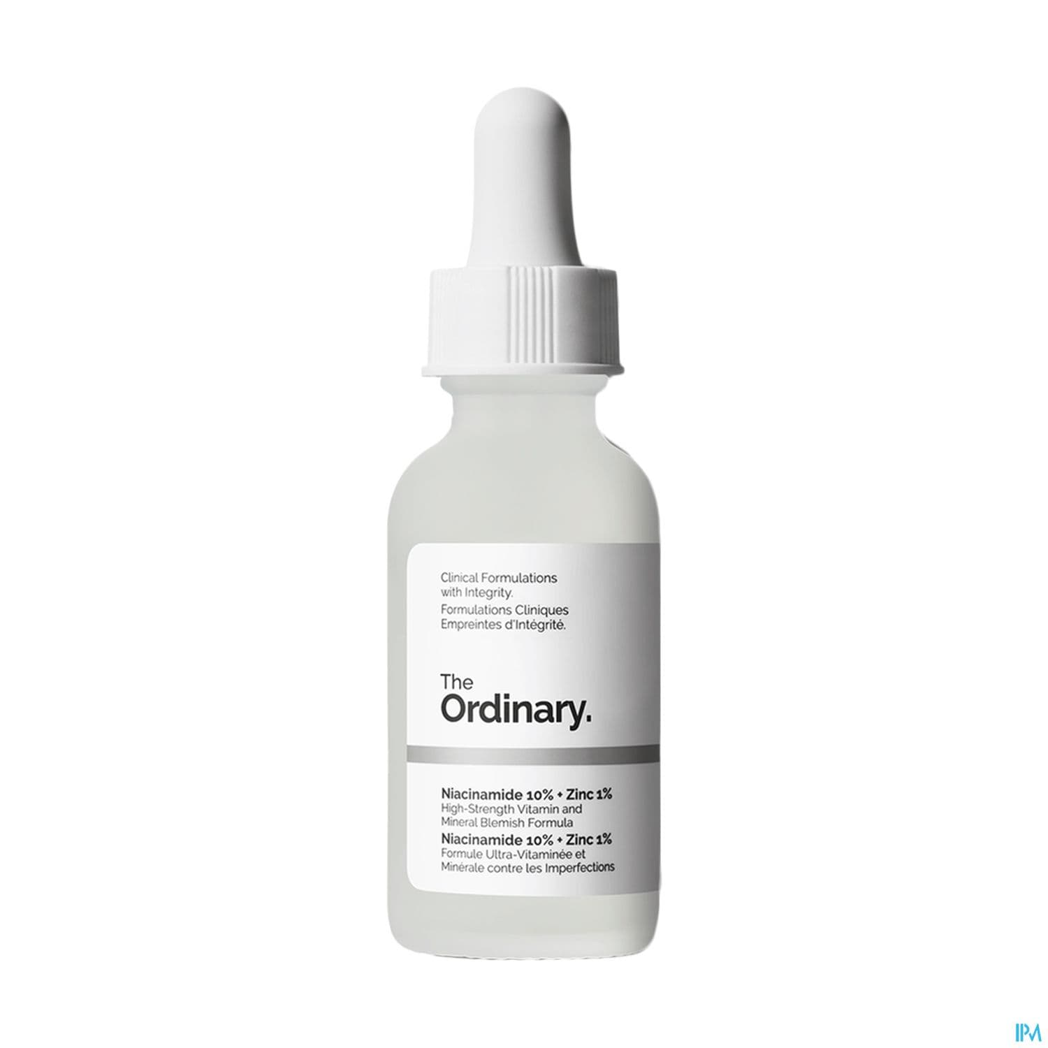 The Ordinary Niacinamide 10% + Zinc 1% Creme Antiimperfections 30ml — Pharmacie Pharmavance Paris 10