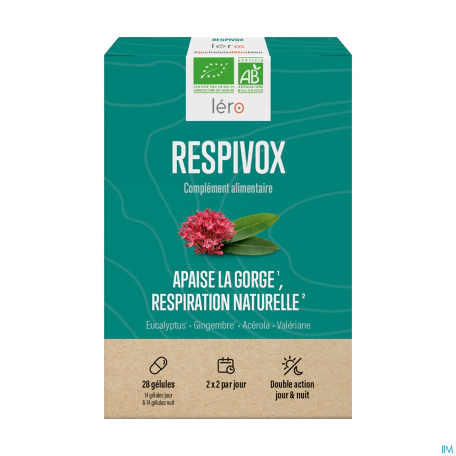 Lero Respivox Bio Gelule 28 — Pharmacie des Rives du Cher