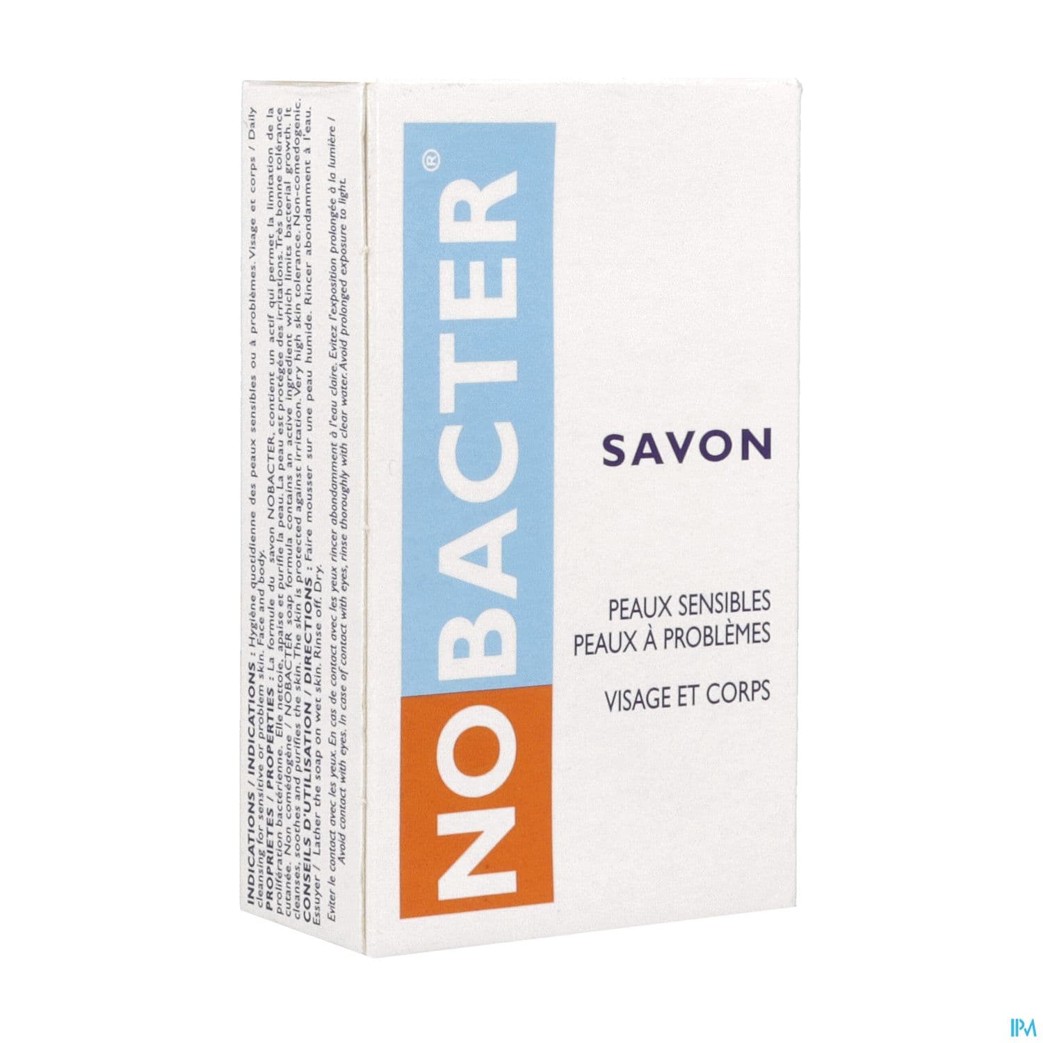 Nobacter Savon Visage Et Corps 100g — Pharmacie Parc Lann