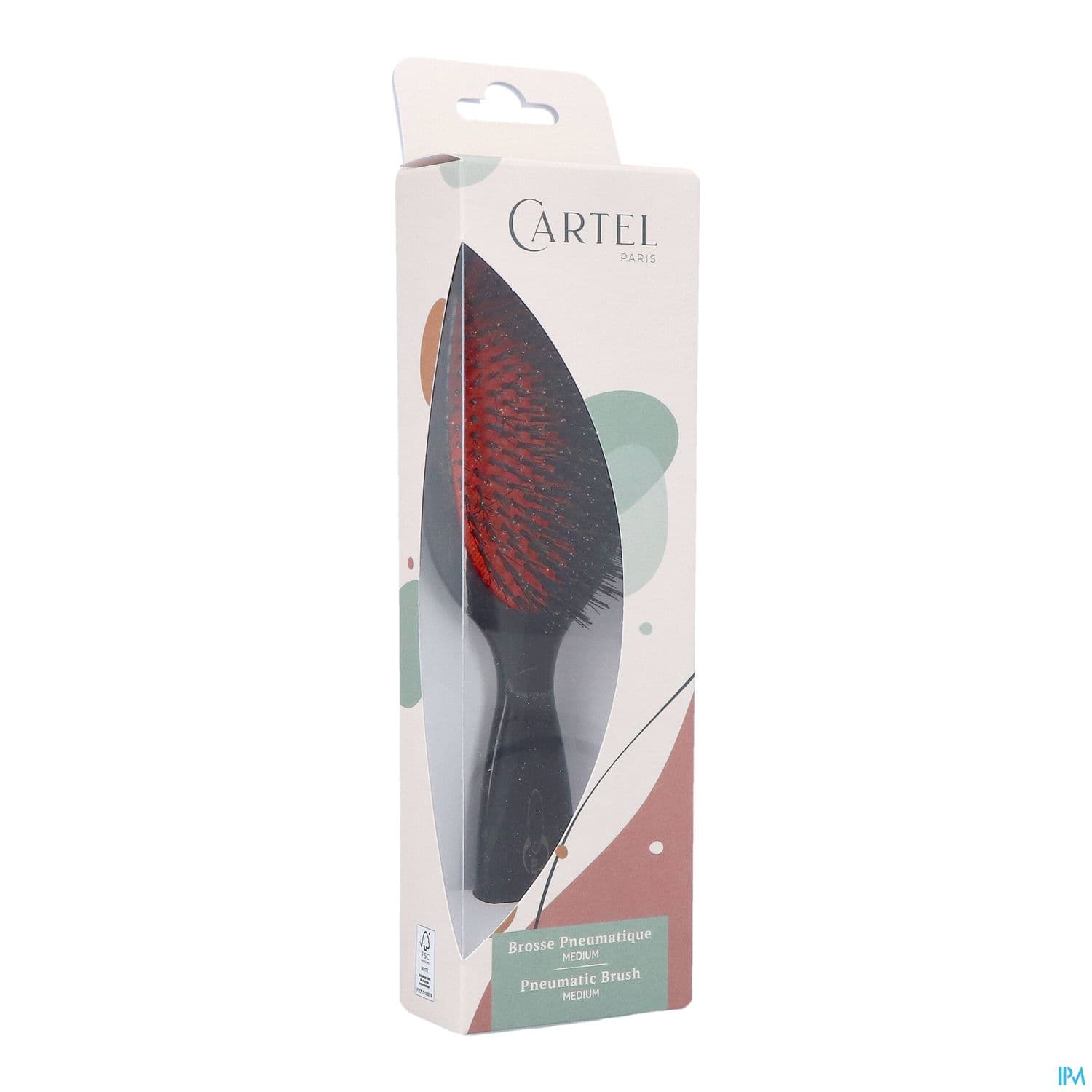 Vitry Cartel Brosse Cheveux Pneumatique Sanglier Medium — Pharmacie Maarek