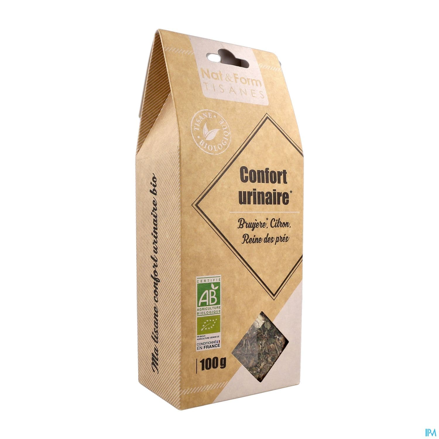 Nat Et Form Tisane Confort Urinaire Bio 100g — Pharmacie Apothical Nanterre Université