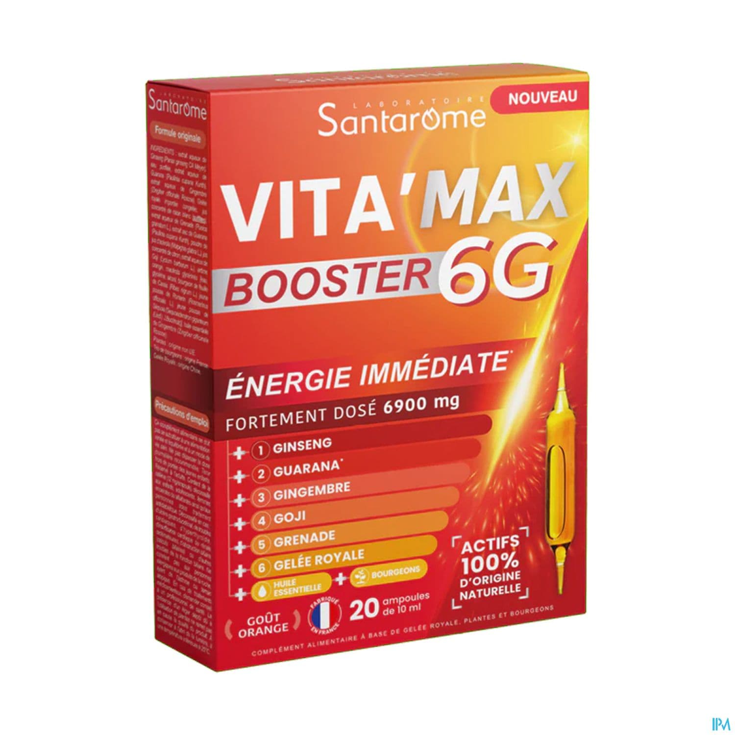 SANTAROME VITA'MAX BOOSTER AMP 20 — Pharmacie Normande