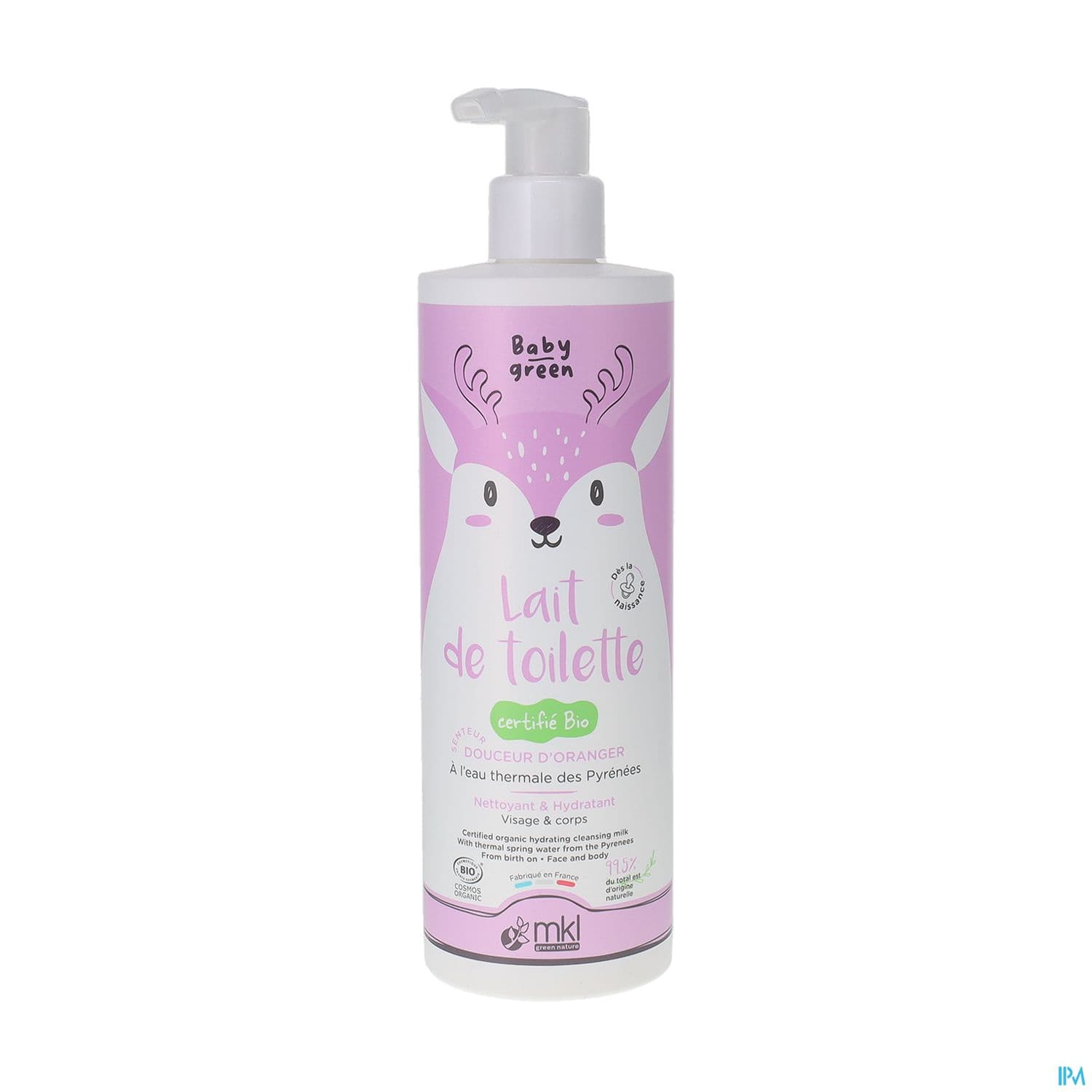MKL BABY GREEN LAIT 2EN1 BIO 400ML — Pharmacie Chartreuse
