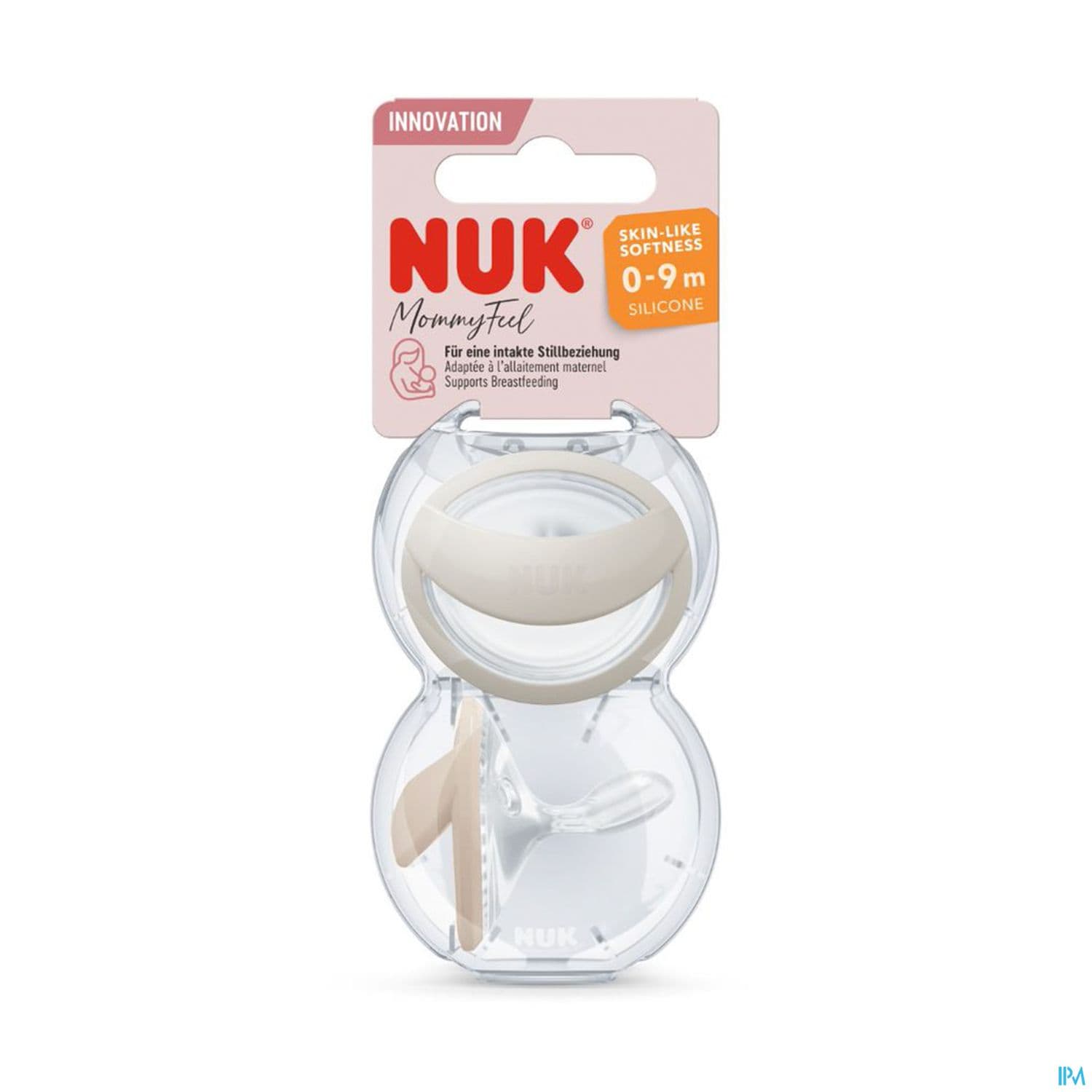 Nuk Sucette Silicone Mommyfeel 0-6m Greige X2 — Pharmacie Apothical Nanterre Université