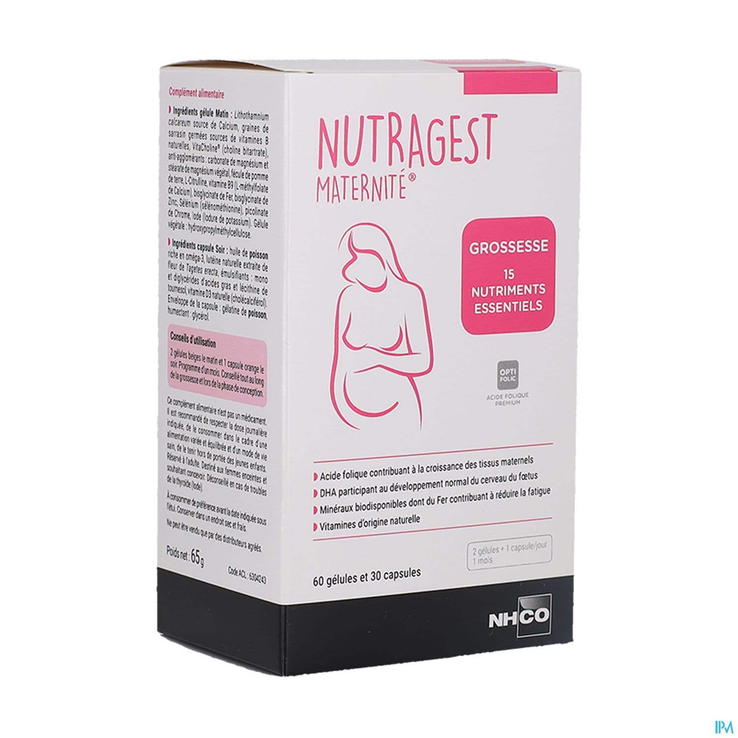 Nhco Nutragest Maternite Gelule 60 + Capsule 30