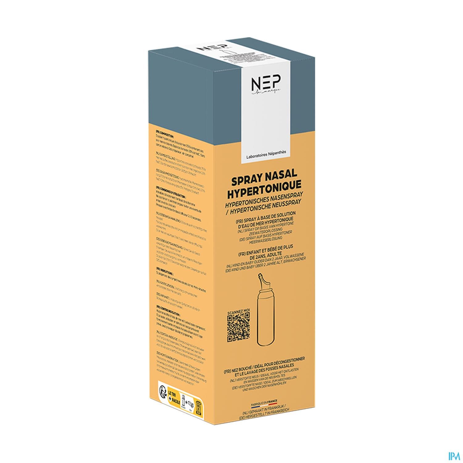 Nep Ocean Solution Nasale Hypertonique Spray 100ml — Pharmacie de la Mairie Montataire