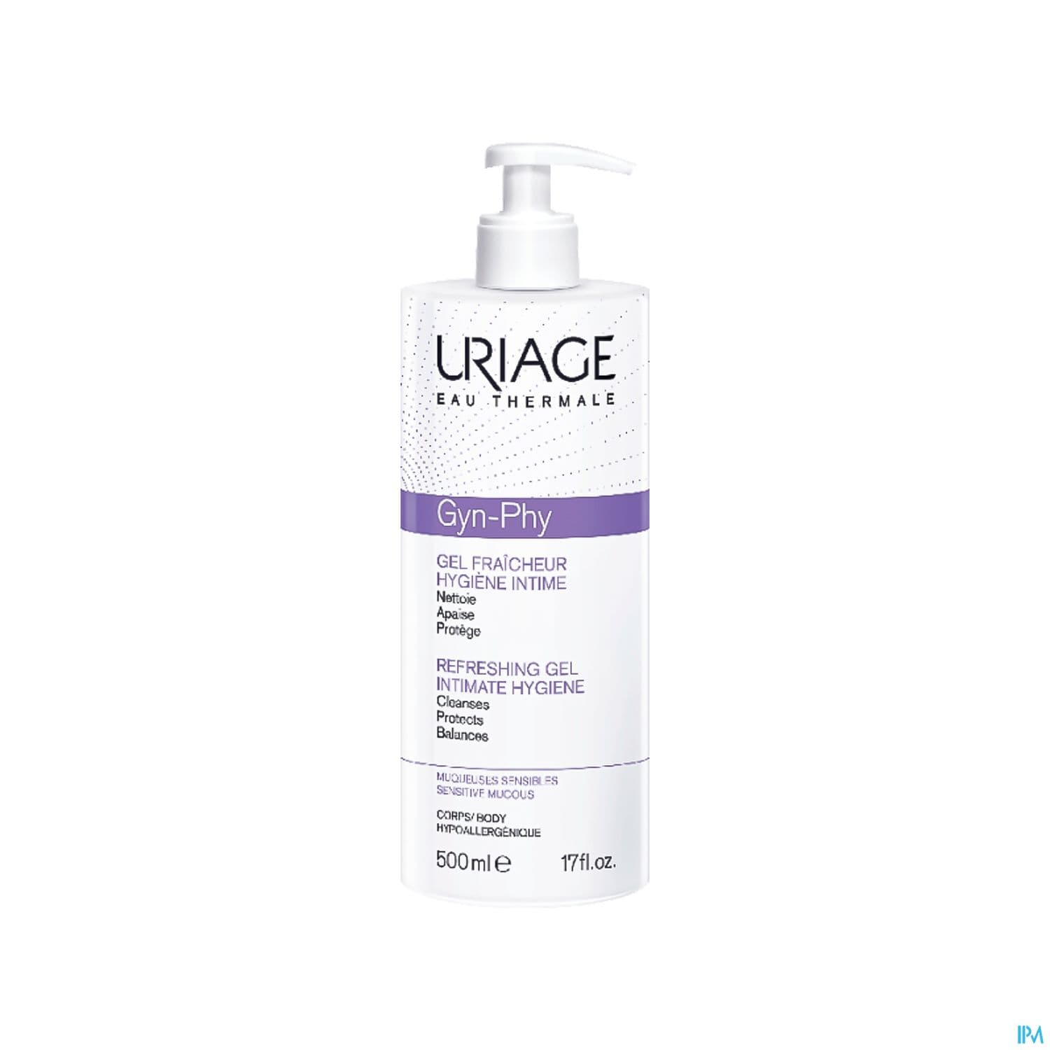 Uriage Gyn-phy Gel Fraicheur Hygiene Intime 500ml — Pharmacie de Norelan