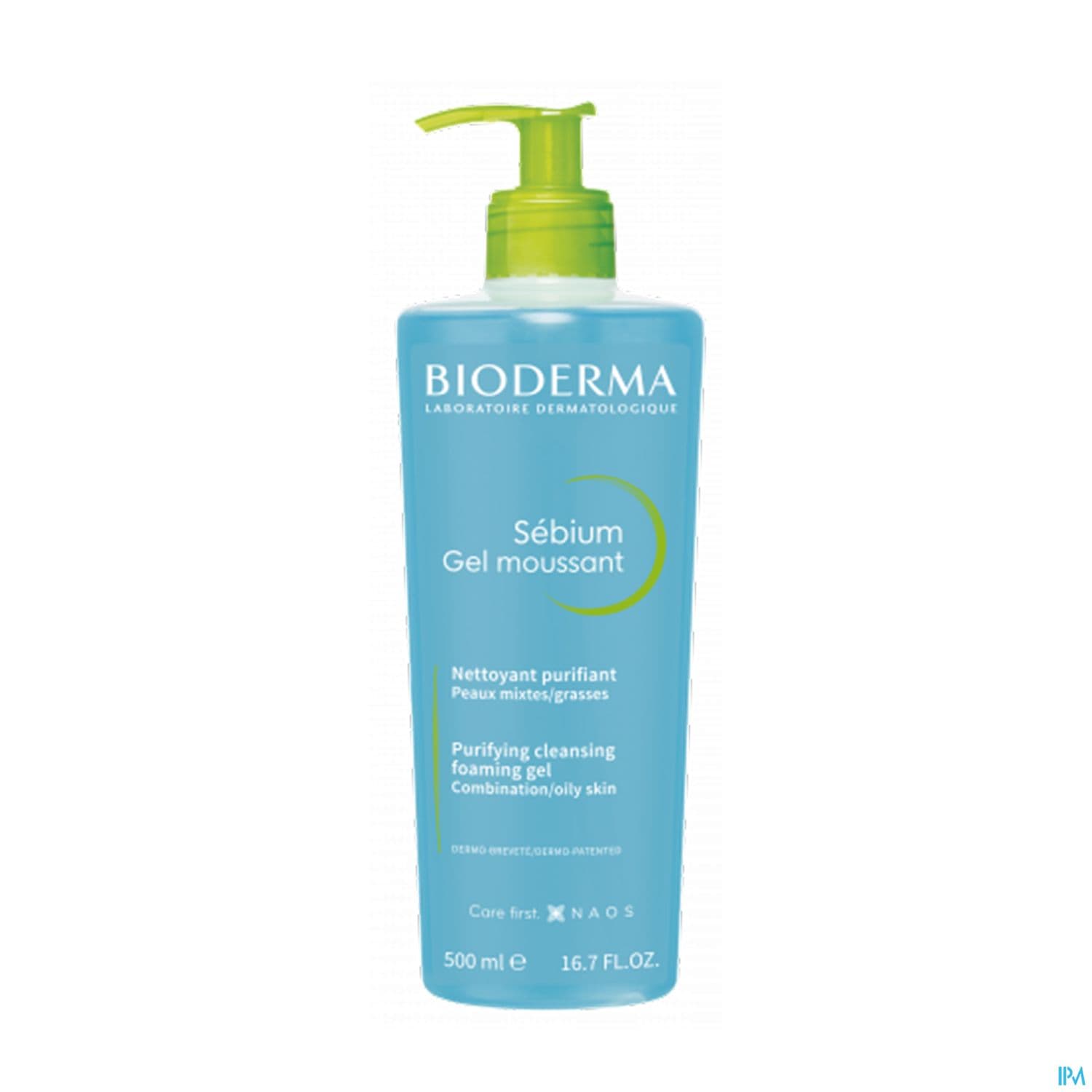 Bioderma Sebium Gel Moussant Nettoyant Purifiant 500ml 20% Offert — Pharmacie Pharmavance Escudier