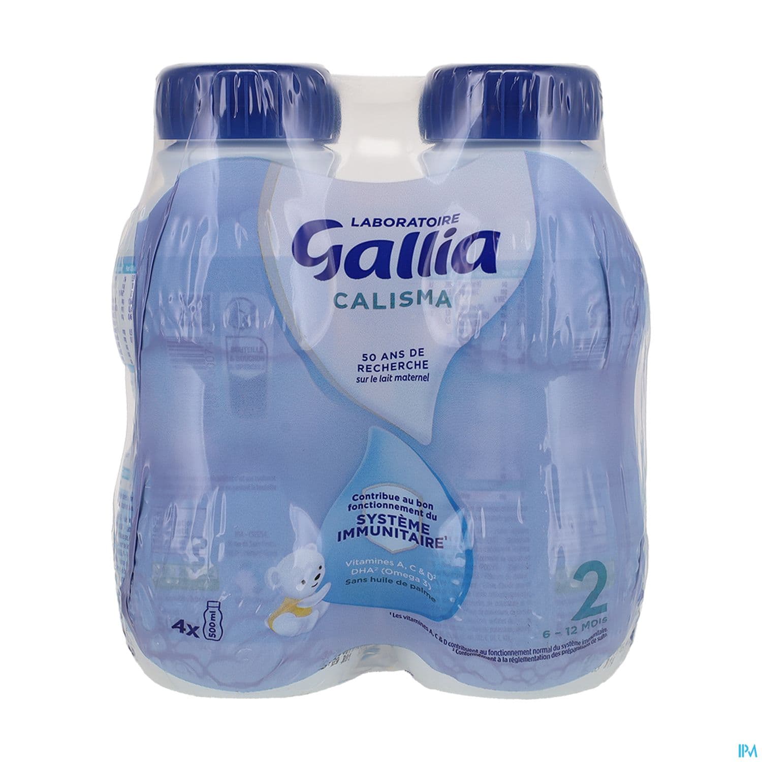 GALLIA CALISMA 2 LAIT BOUT 4X500ML — Pharmacie porte de la villette