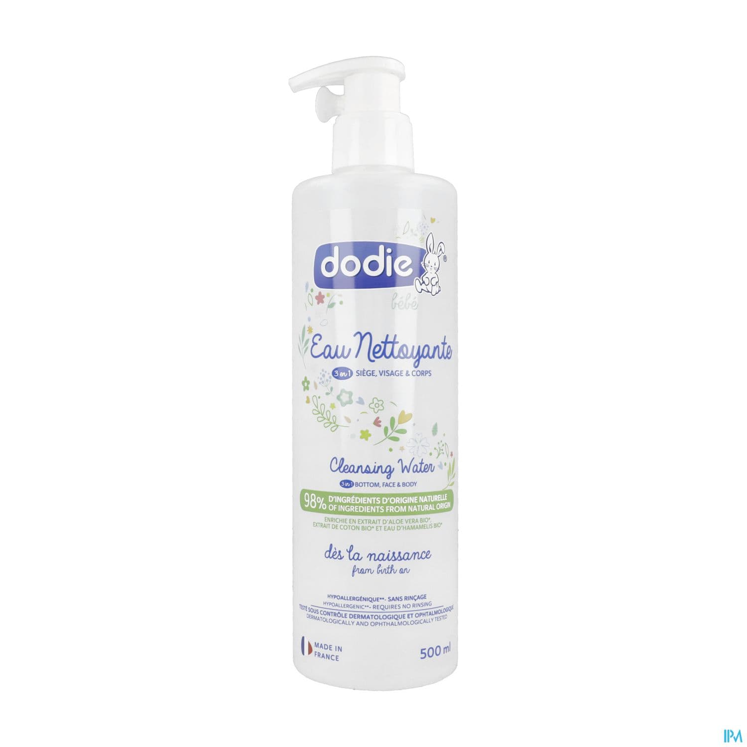DOD EAU NETTOYANTE 3EN1 500ML — Pharmacie plaisance