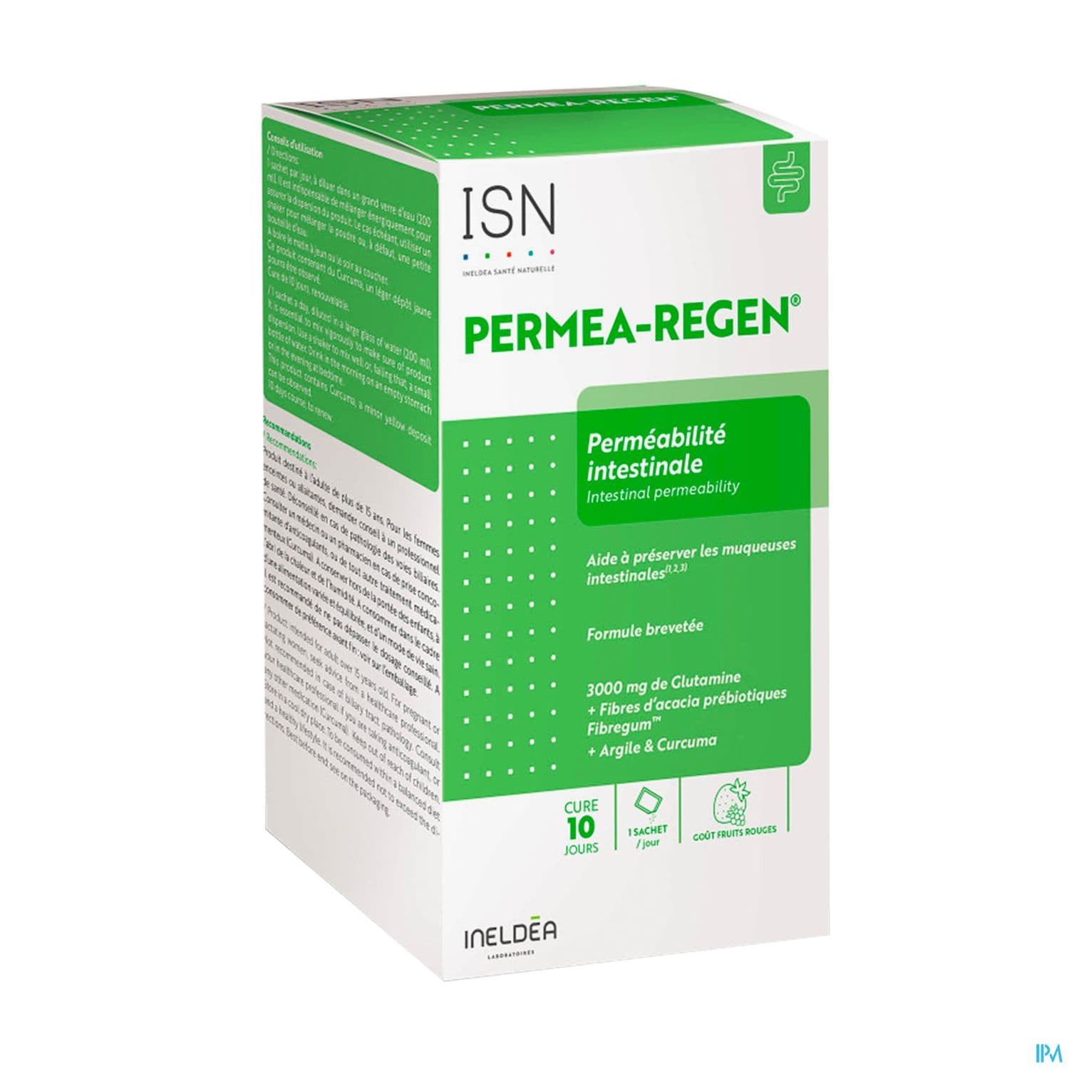 Ineldea Isn Permea Regen Permeabilite Intestinale Sachet 10g X10 — Pharmacie des Clos