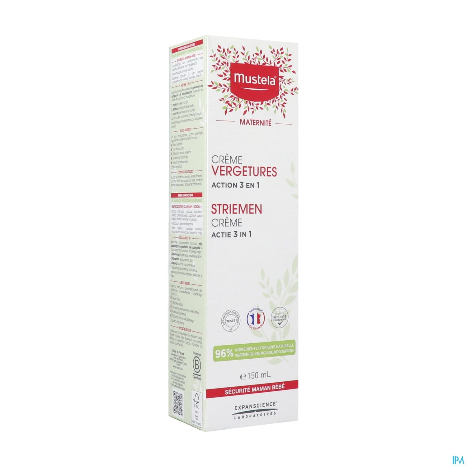MUSTELA MATER CR VERGET 150ML — Pharmacie Centrale Boulogne by Nexum