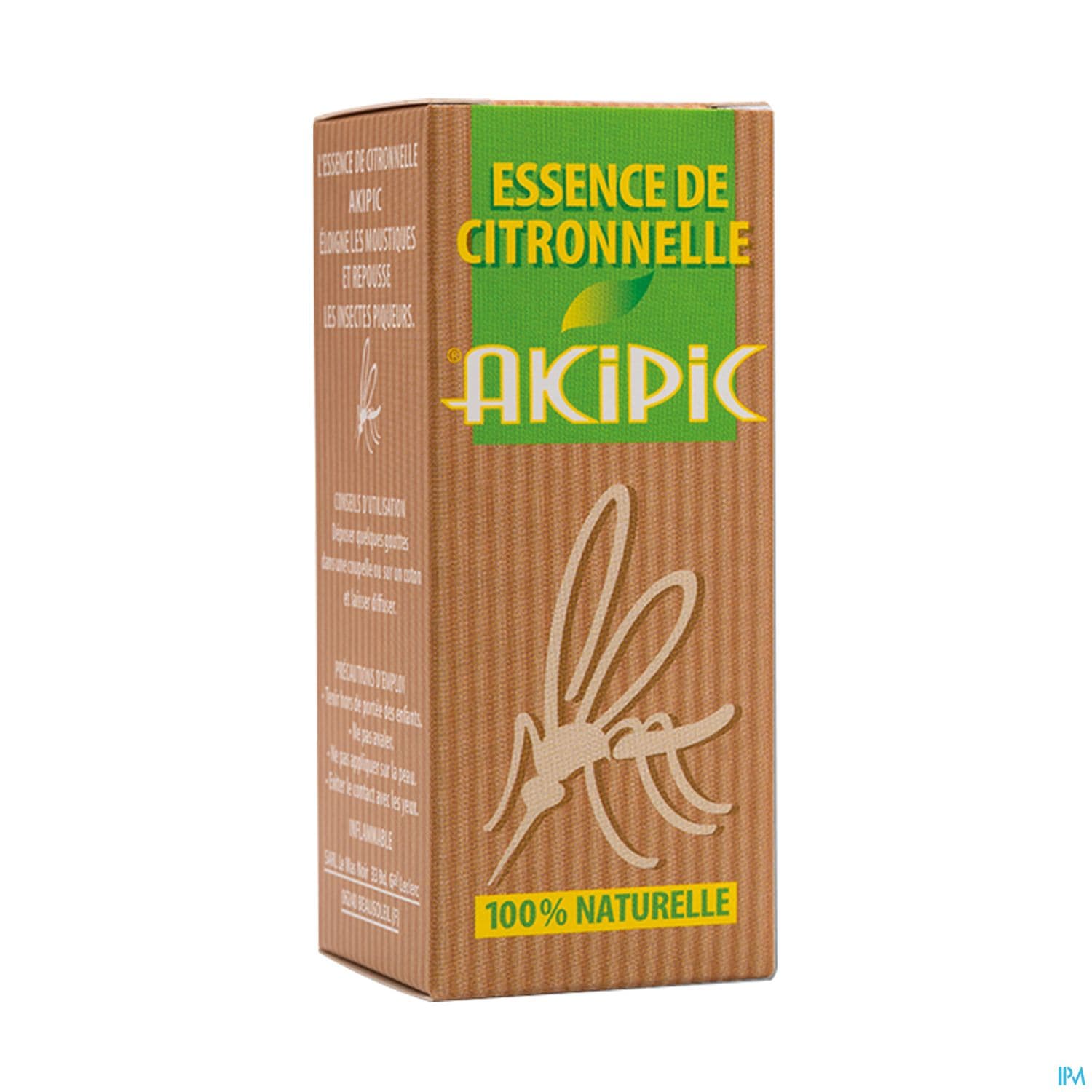 AKIPIC CITRONELLE ESS PURE 50ML — Pharmacie Européenne 24/24 de la place de clichy