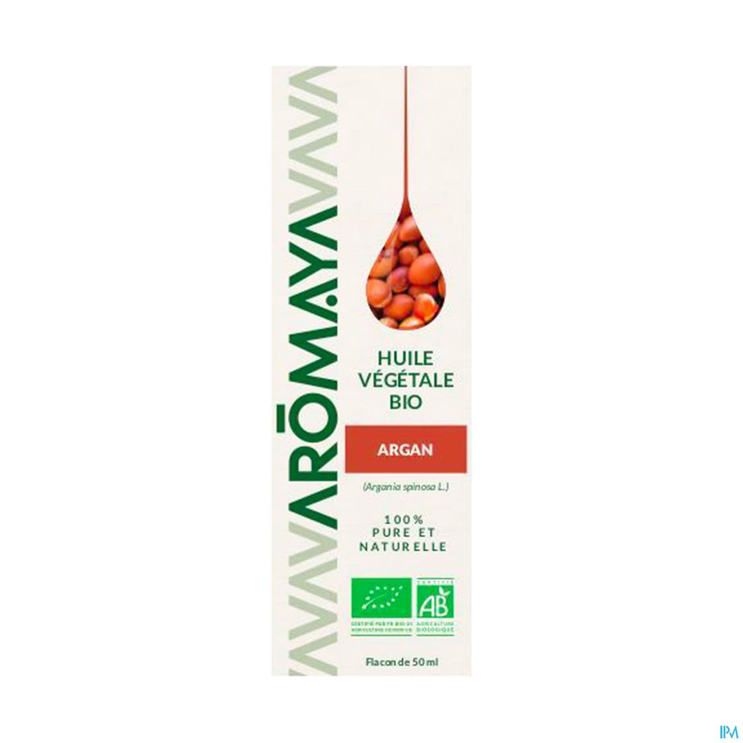 AROMAYA HLE VEG ARGAN BIO 50ML — Pharmacie Lafayette Rueil