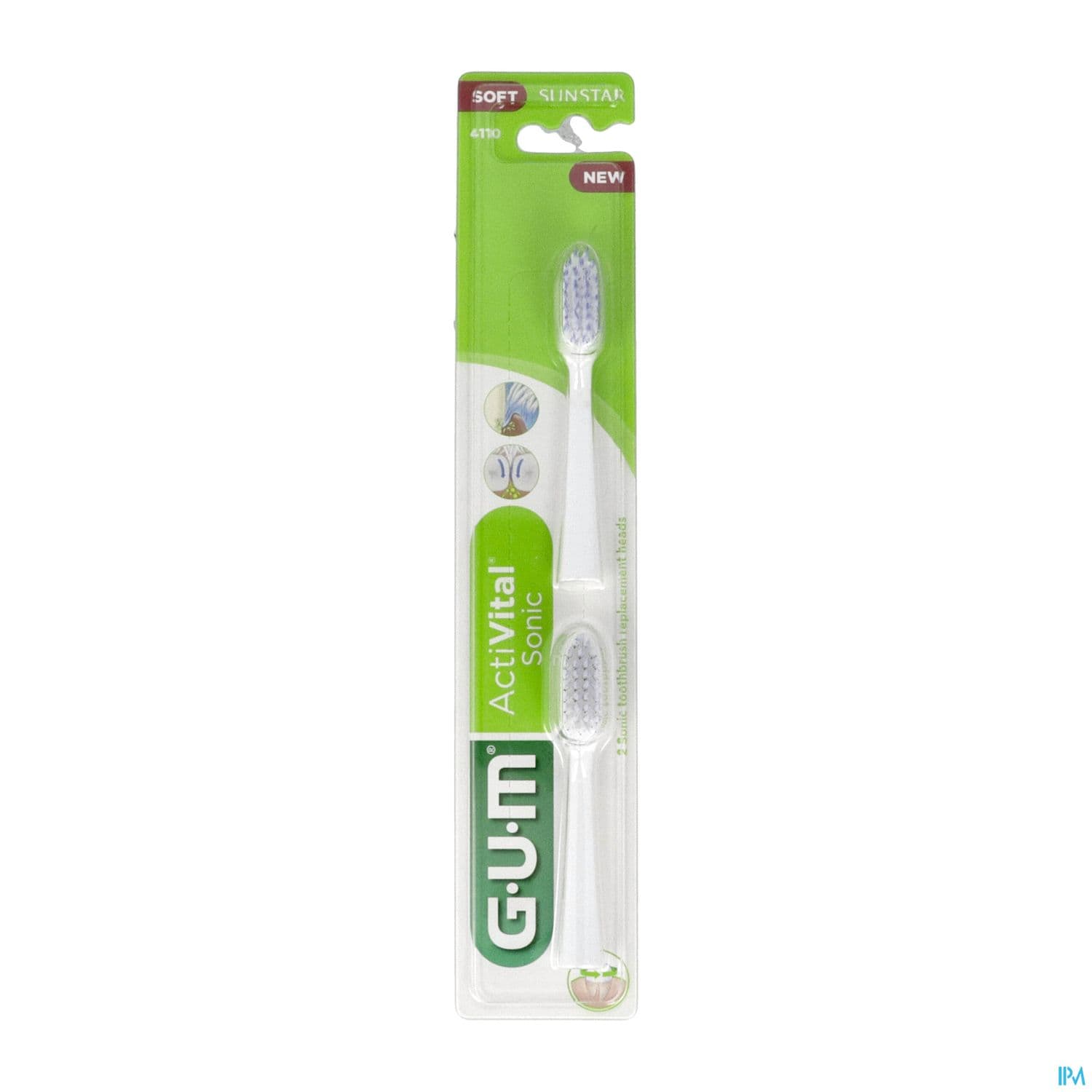 Gum Activital Tetes Brosse 2