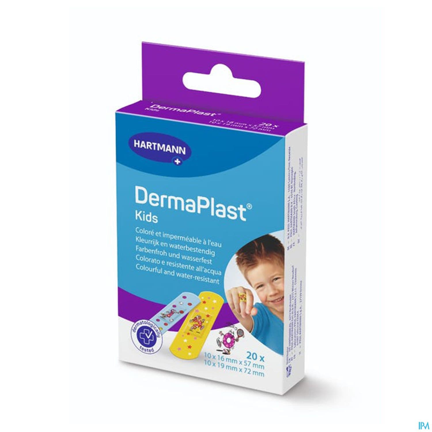 Hartmann Dermaplast Kids Pansement 2 Tailles 20