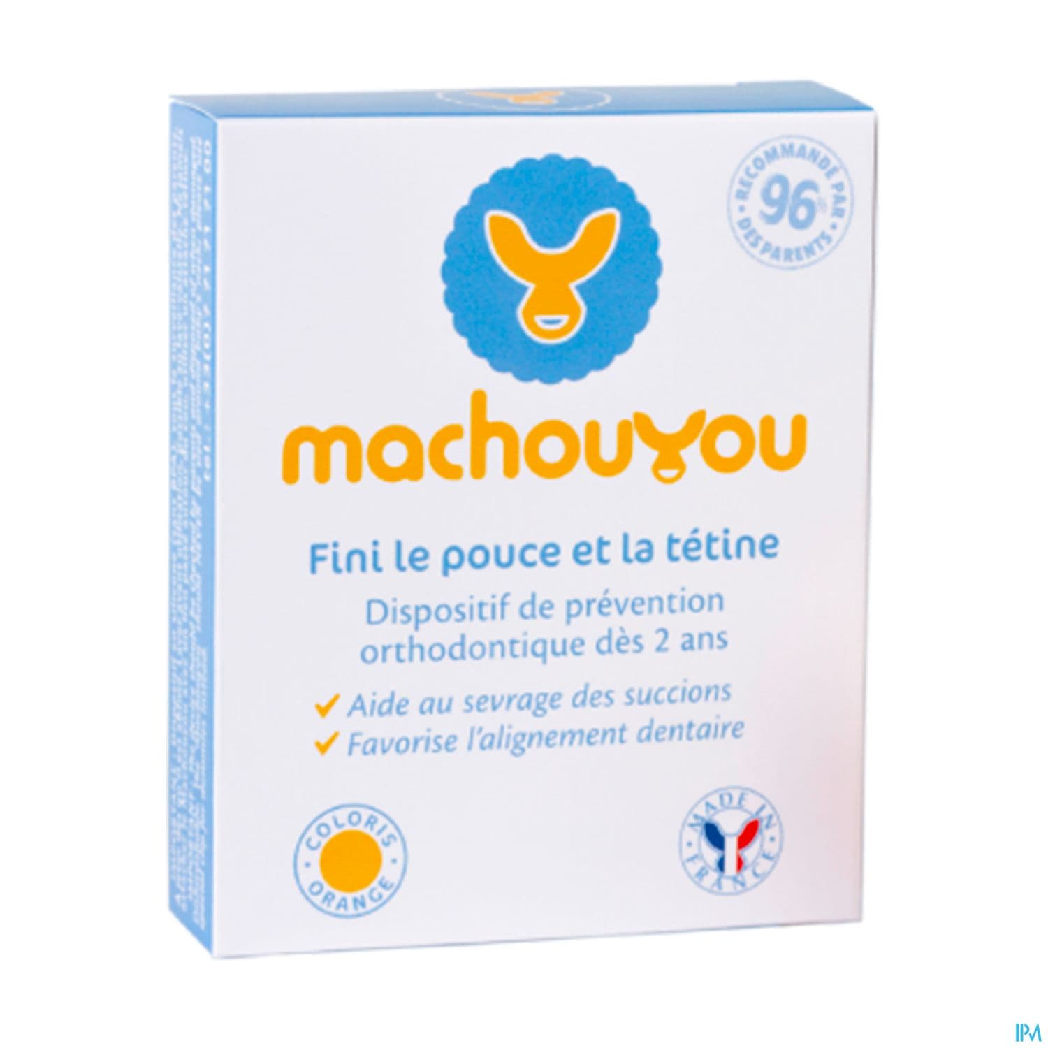 Machouyou Dispositif Bucco-dentaire Coloris Orange — Pharmacie Juin