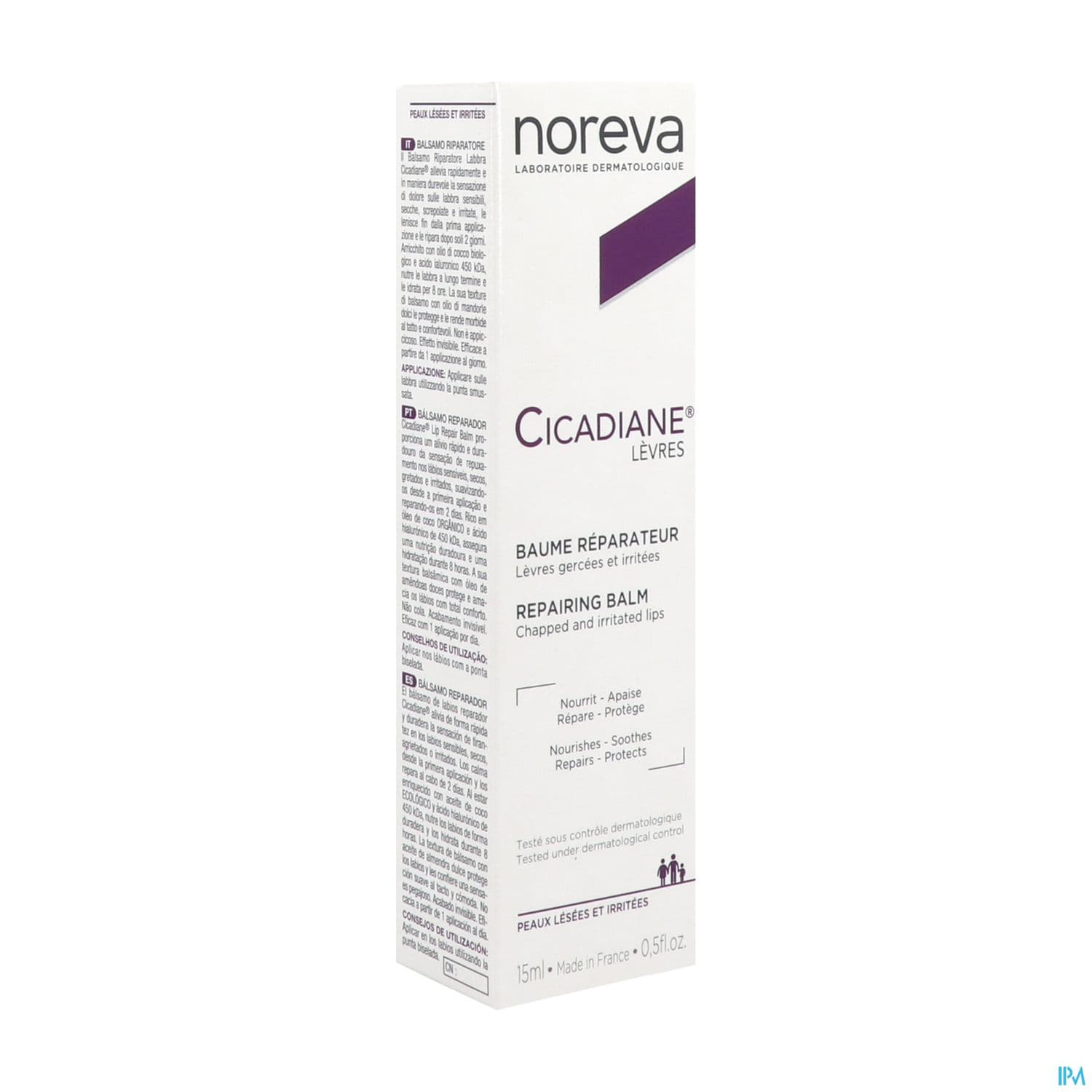 CICADIANE BAUME LEVRE REPART 15ML — Pharmacie Villenave Rocade