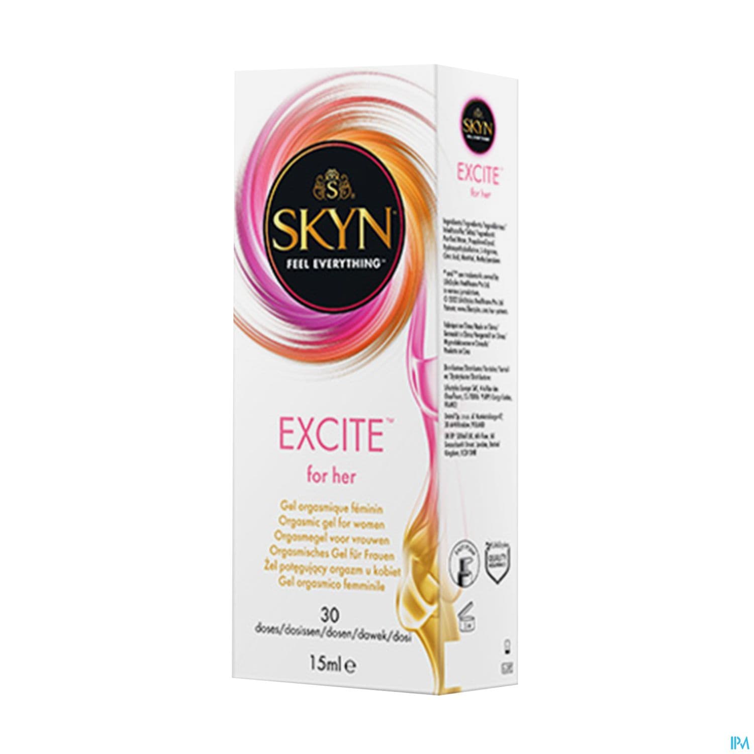 SKYN GEL EXCITE FOR HIM 15ML — Pharmacie des Banquets