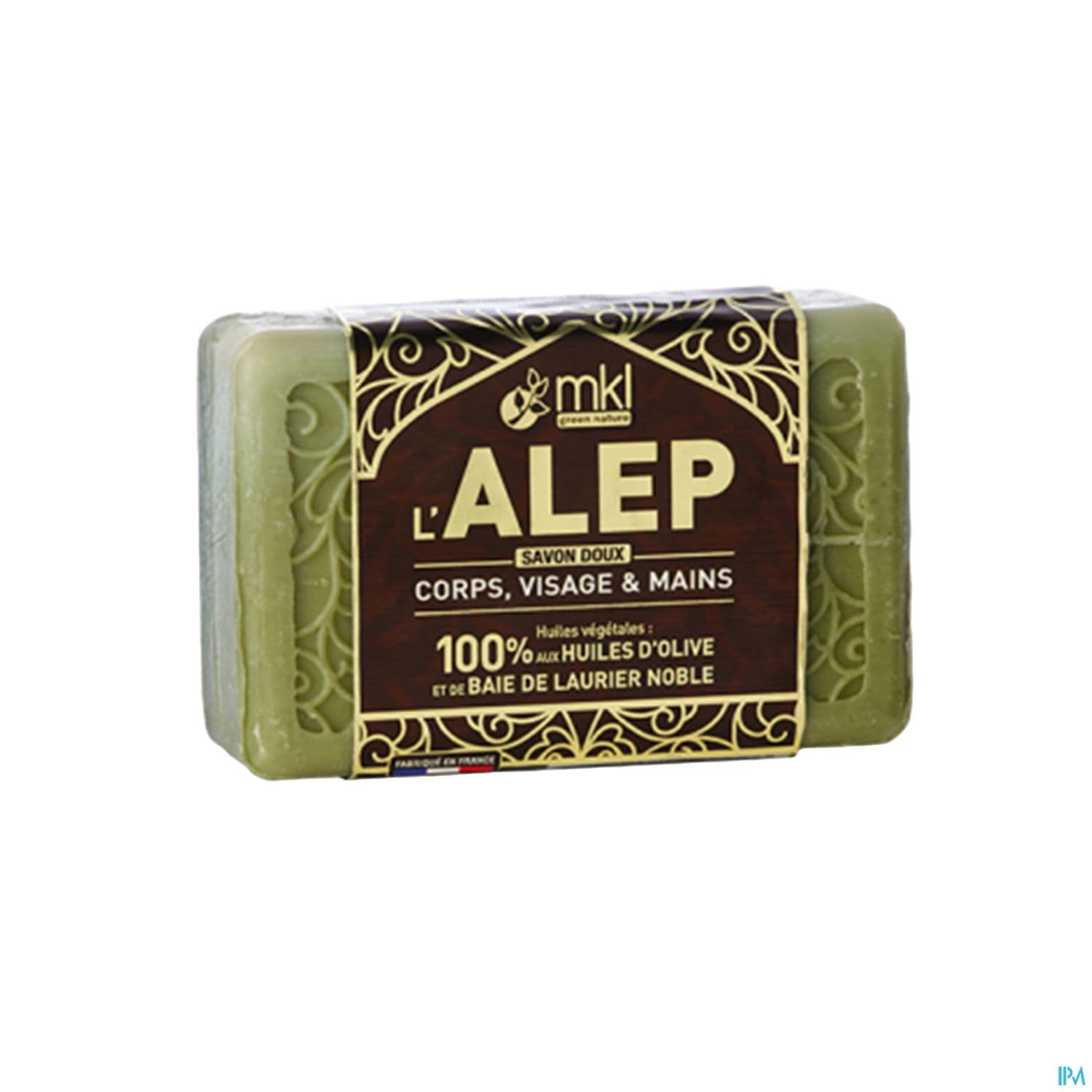 MKL L'ALEP SAVONETTE SOLIDE 120G — Pharmacie Belgrand Tenon